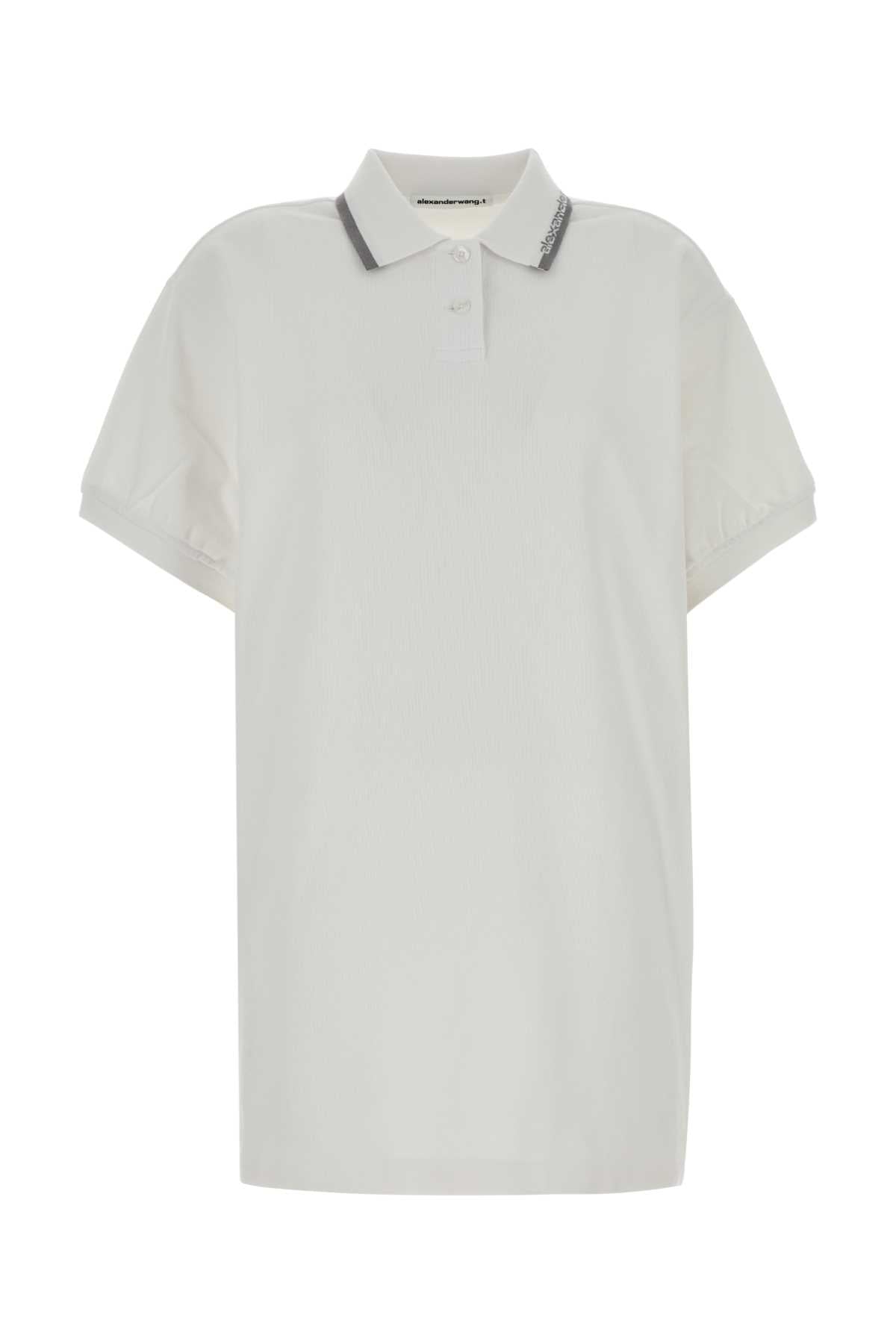 T BY ALEXANDER WANG Cotton Mini Polo Dress for Women