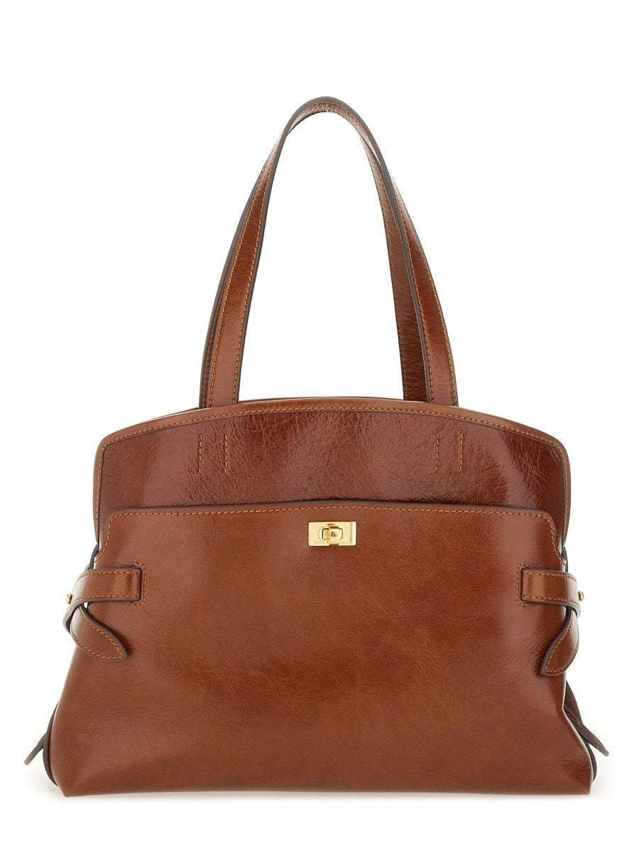 ANYA HINDMARCH Buff Shoulder Handbag