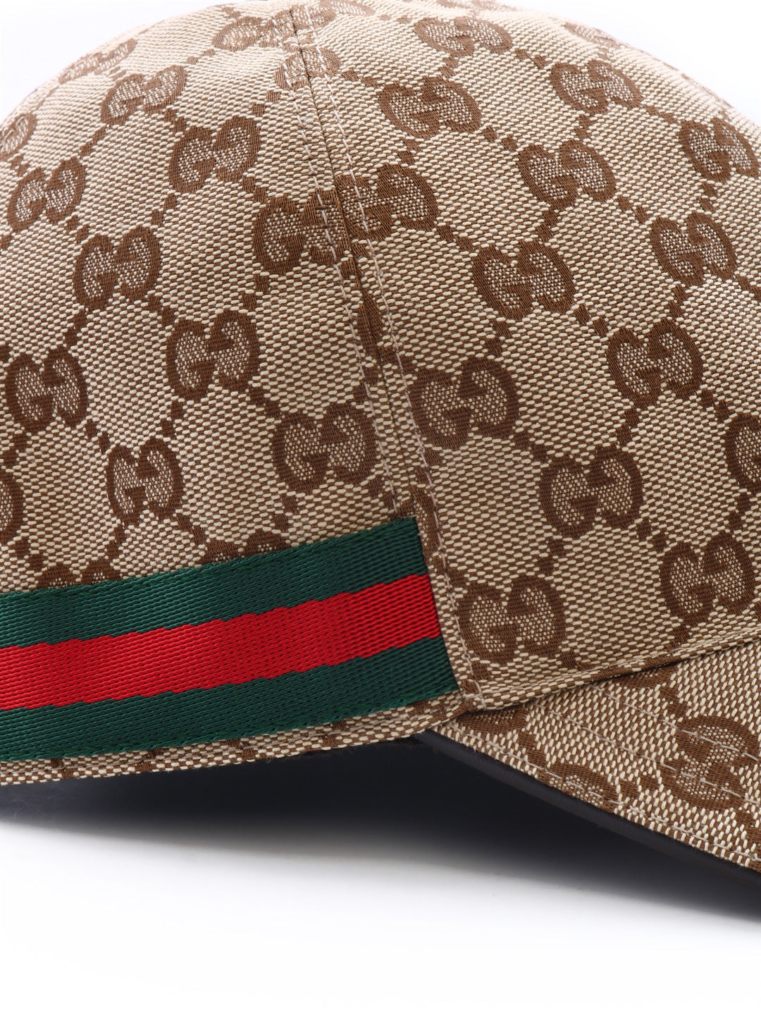 GUCCI Classic Baseball Hat with Web Design - Adjustable Size for Men