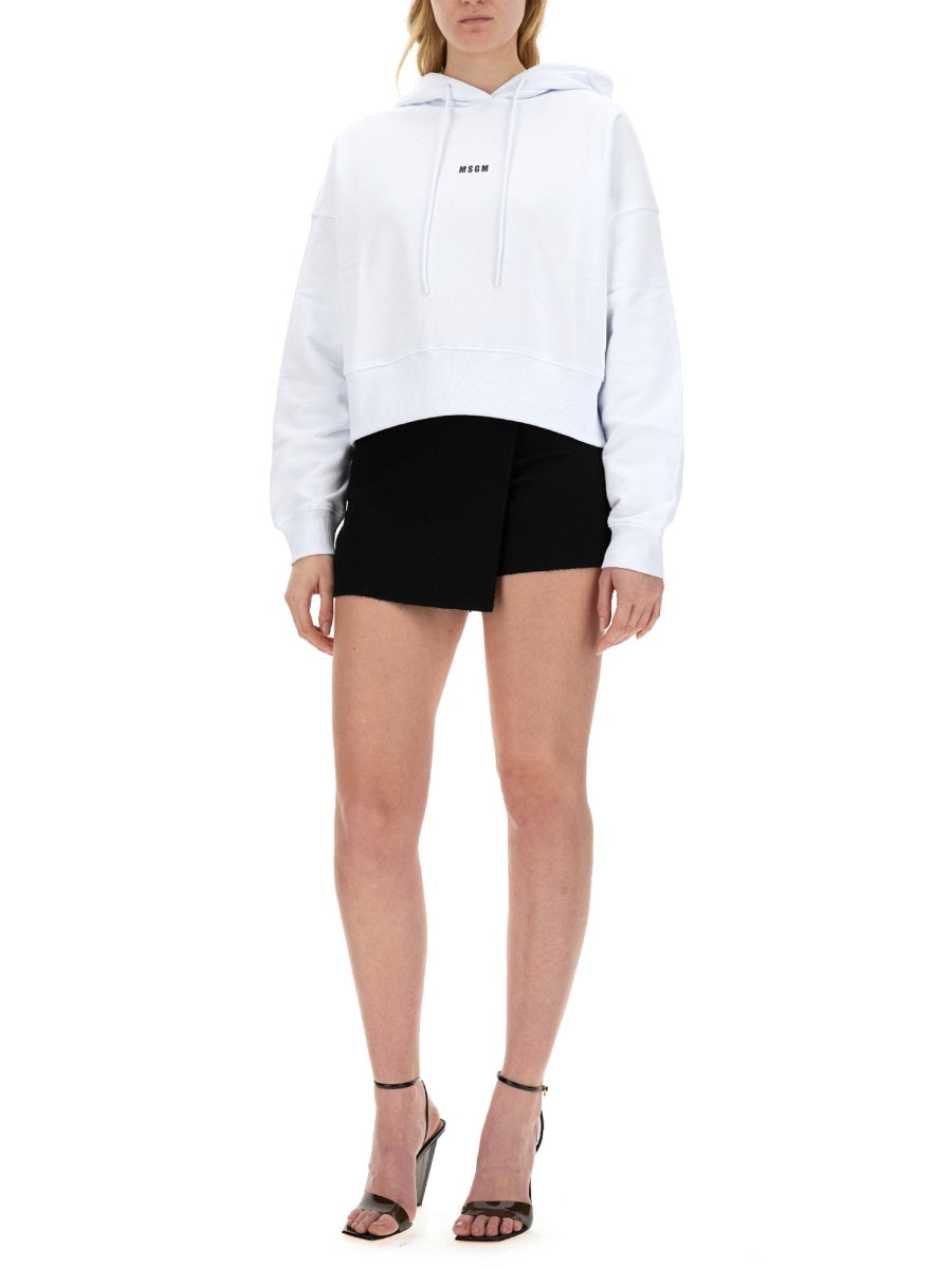 MSGM Logo Sweatshirt for Women - Size S