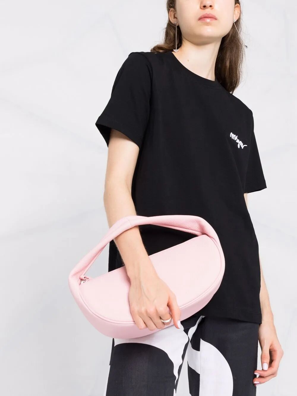 MSGM Logo T-Shirt for Women - FW25 Collection