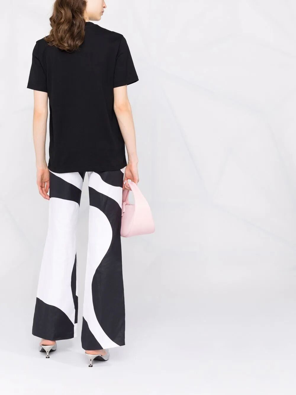 MSGM Logo T-Shirt for Women - FW25 Collection