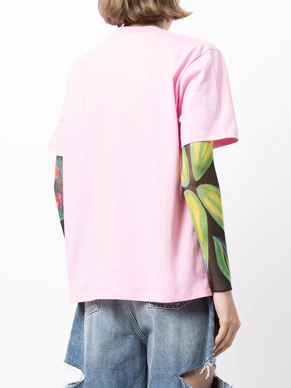 MSGM Logo Crew Neck T-Shirt