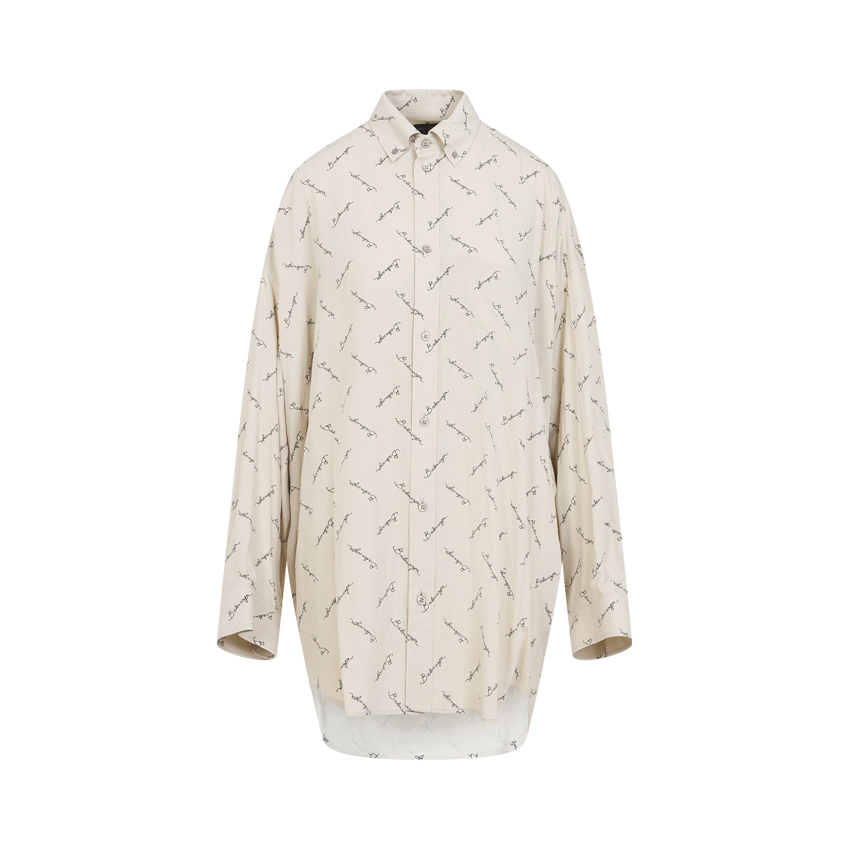 BALENCIAGA Long Sleeves Cocoon Shirt for Men