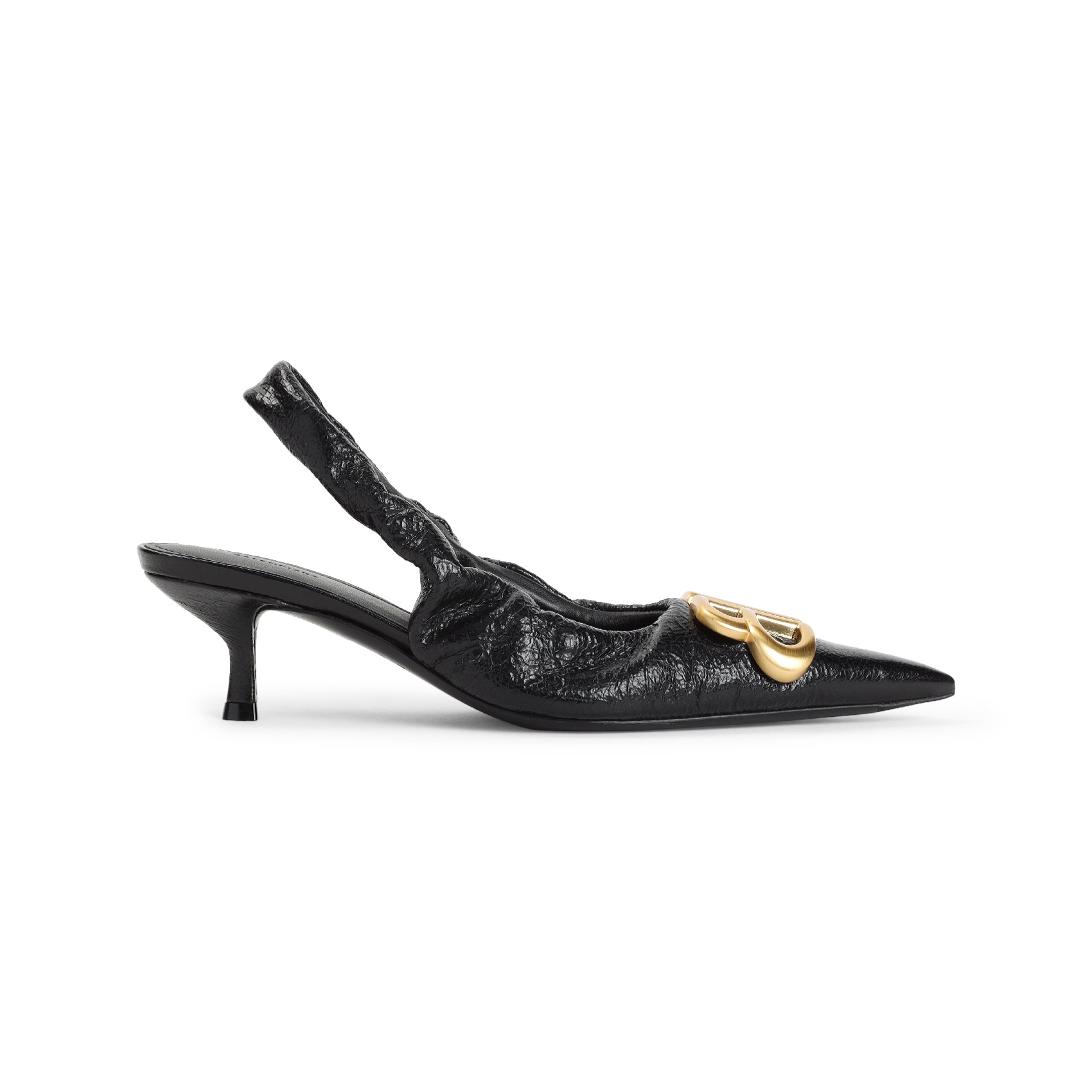 BALENCIAGA Monaco Mini Slingback Shoes - 4.5cm Heel Height