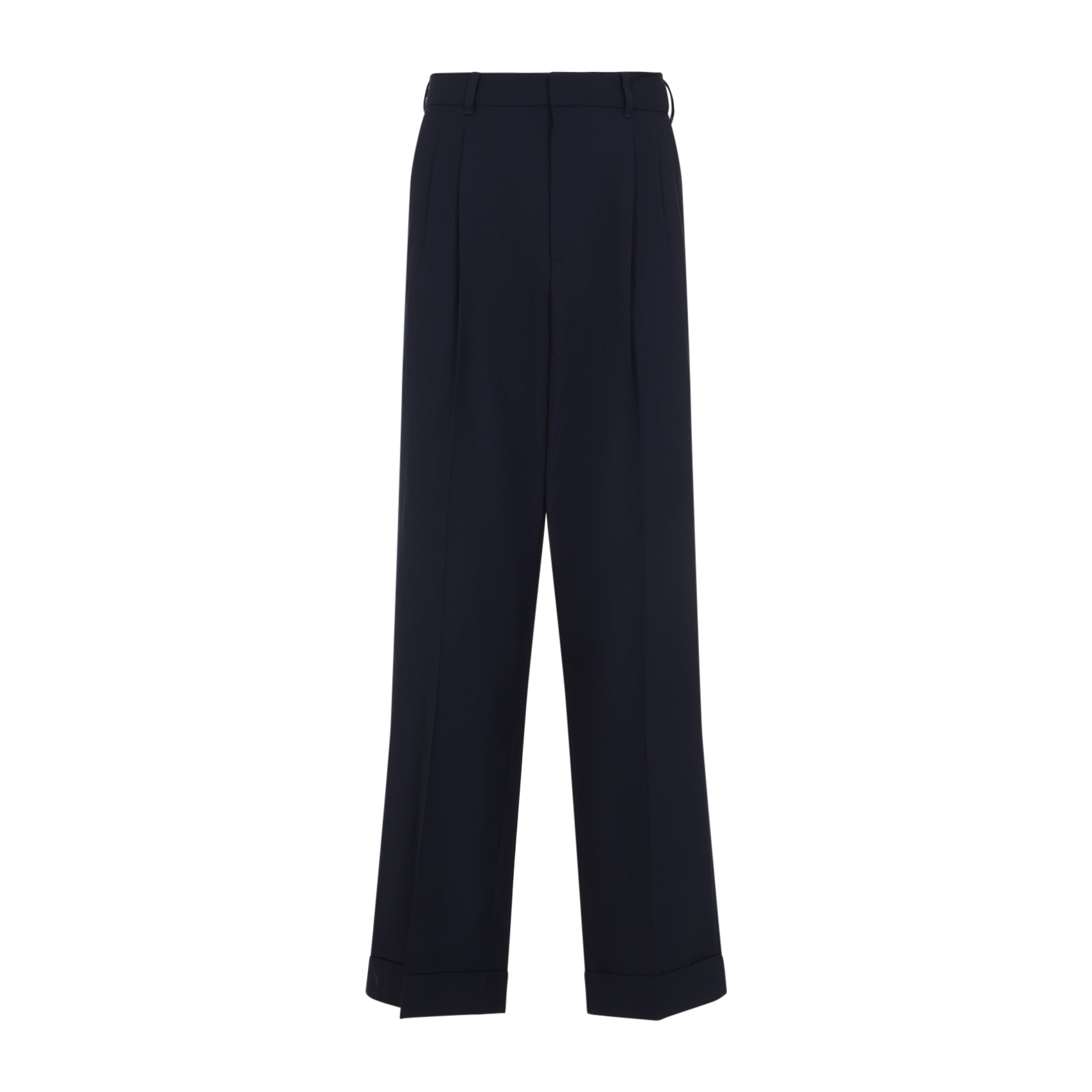 CASABLANCA Front Pleat Pants - Loose Fit for Men
