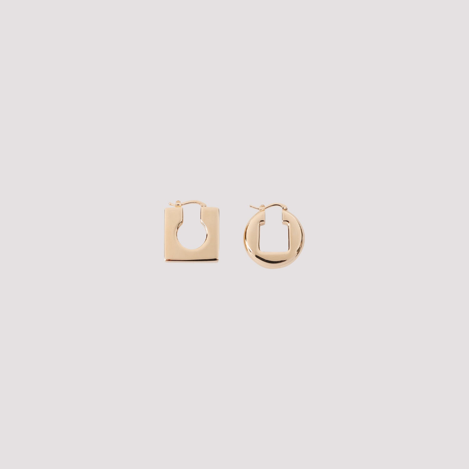 JACQUEMUS Elegant Square Hoop Earrings