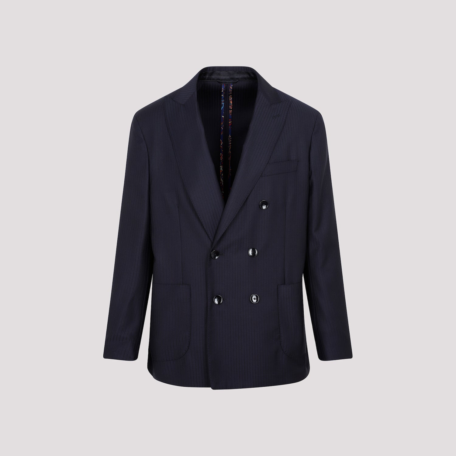 ETRO Stylish Men's Virgin Wool Jacket