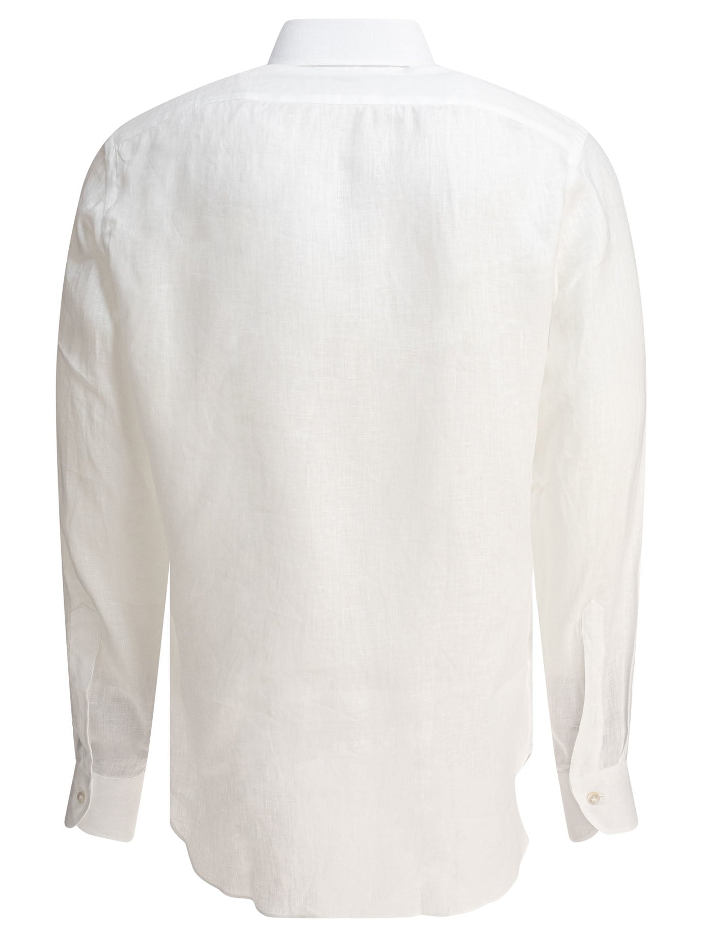 BORRIELLO Men's Mini Linen Shirt