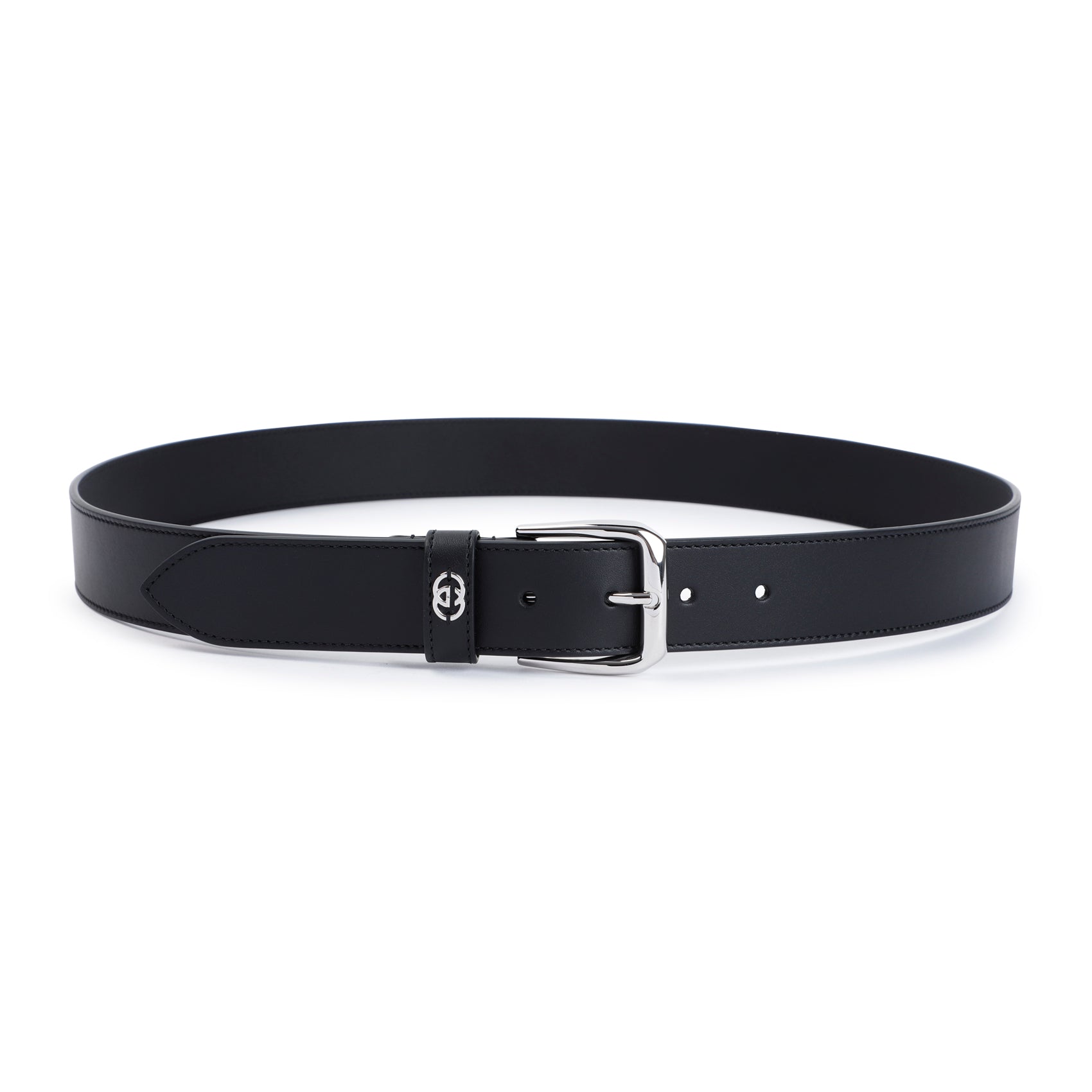 GUCCI Classic 3.5cm Leather Belt for Men