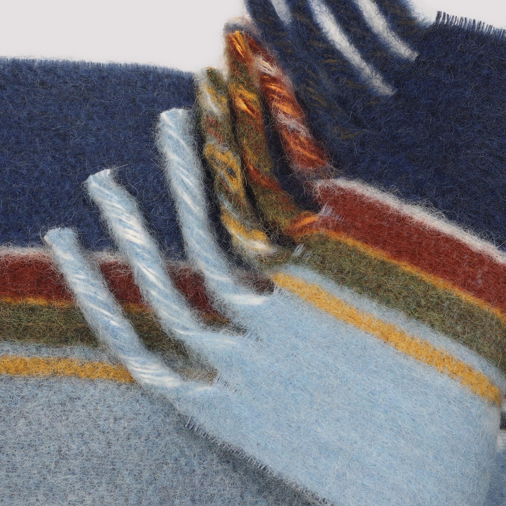 MARNI Wool Scarf - 24cm x 160cm