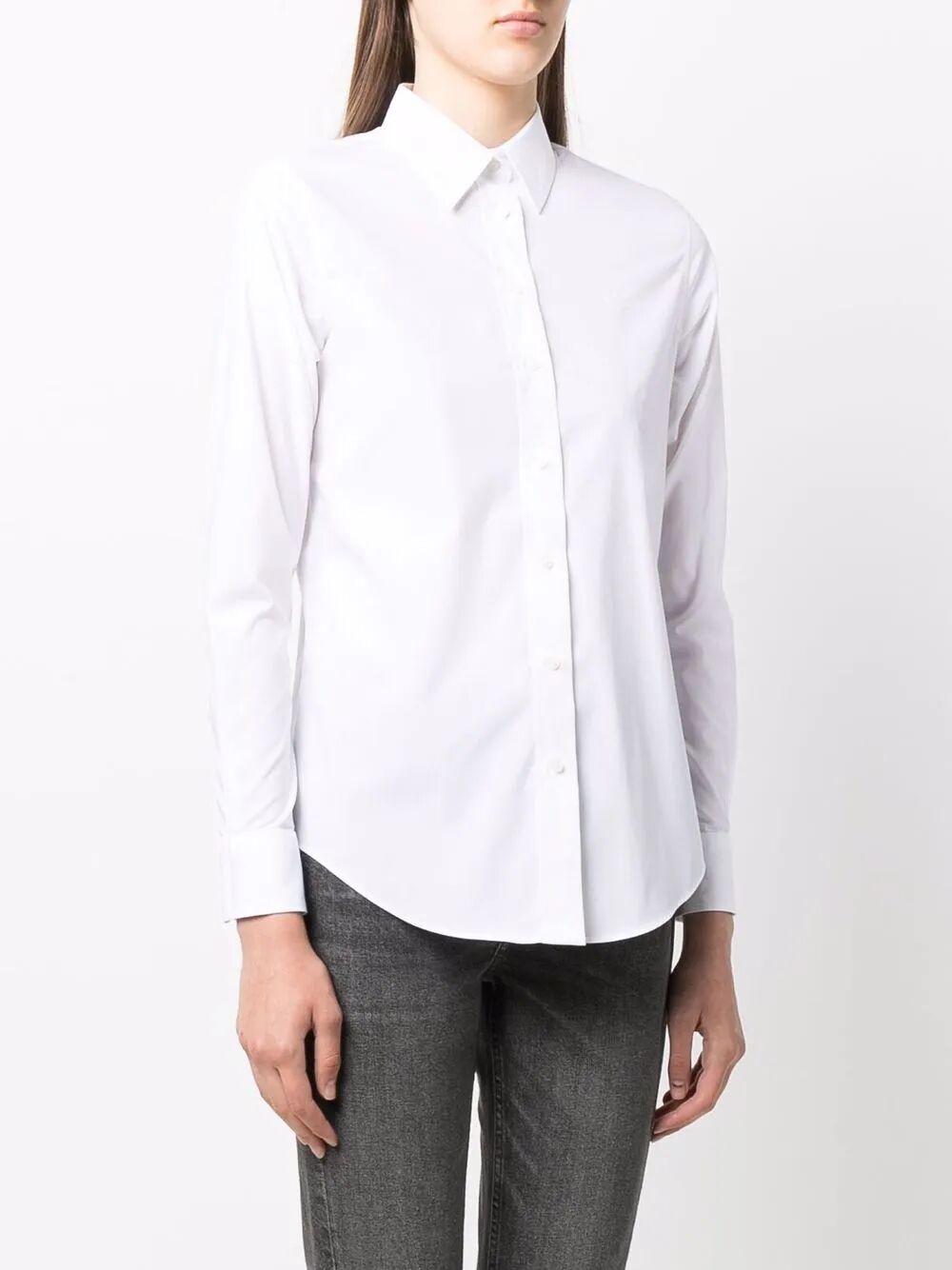 LAUREN RALPH LAUREN Long Sleeve Button Front Shirt for Women