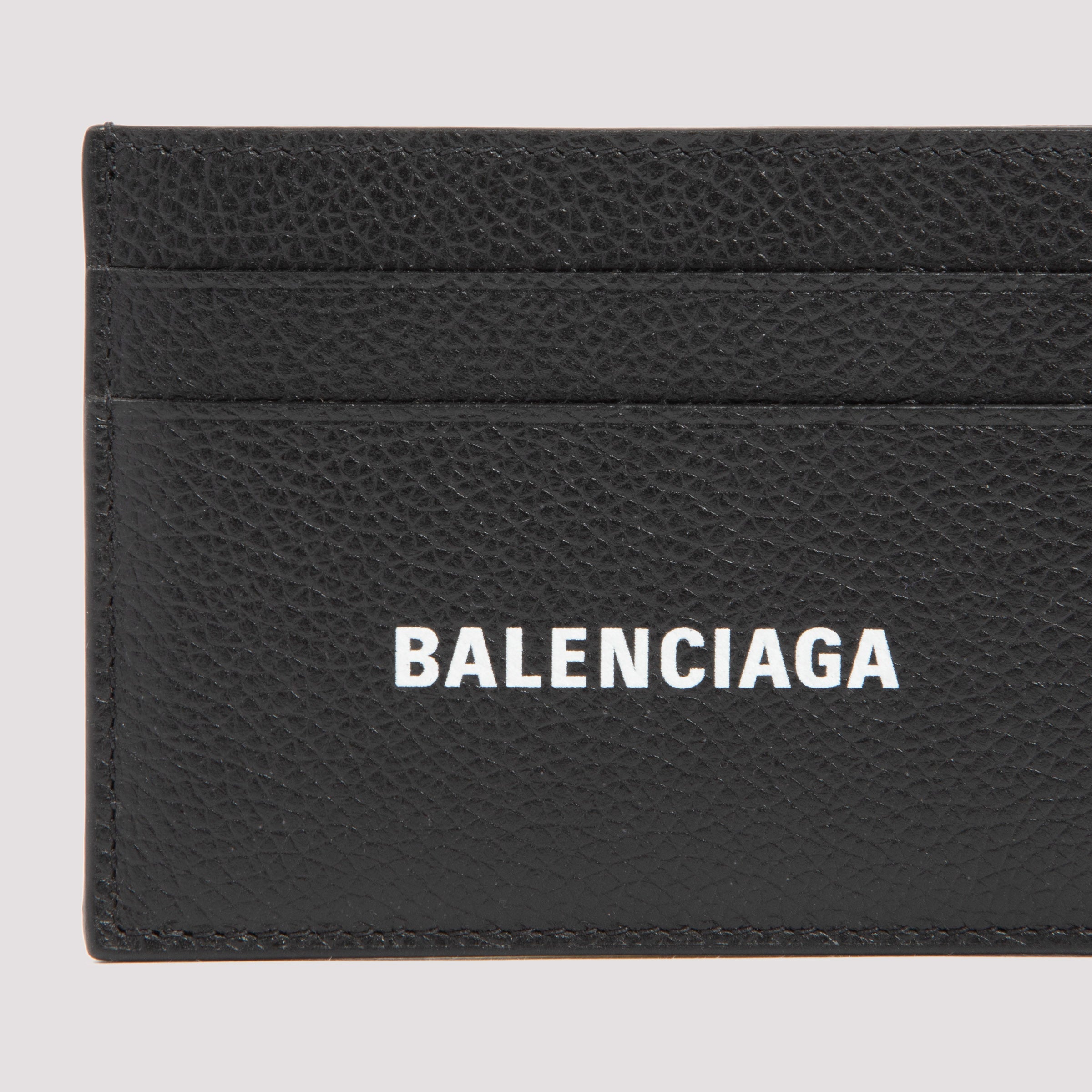 BALENCIAGA Mini Leather Cash Card Holder