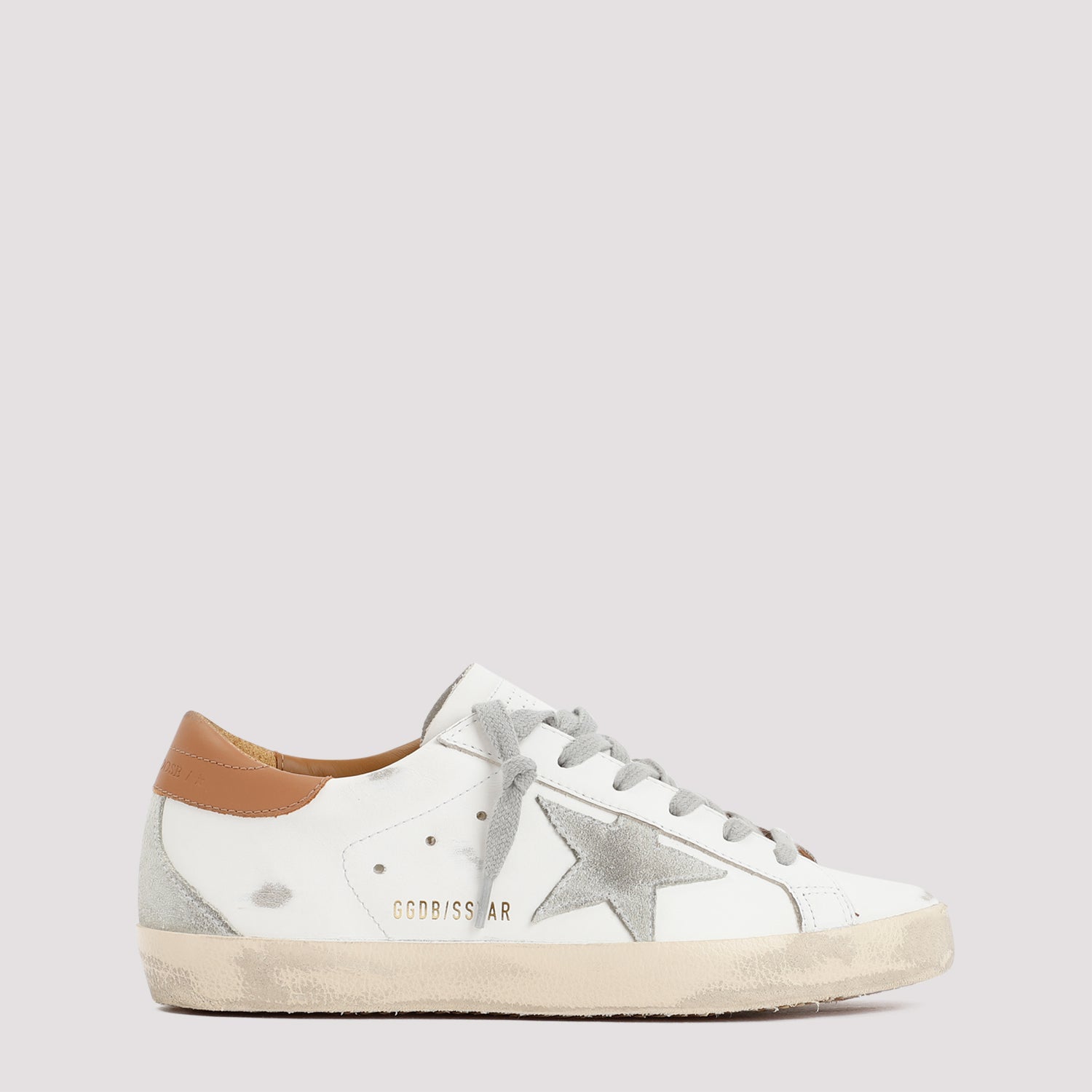 GOLDEN GOOSE Super Star Leather Sneakers for Men