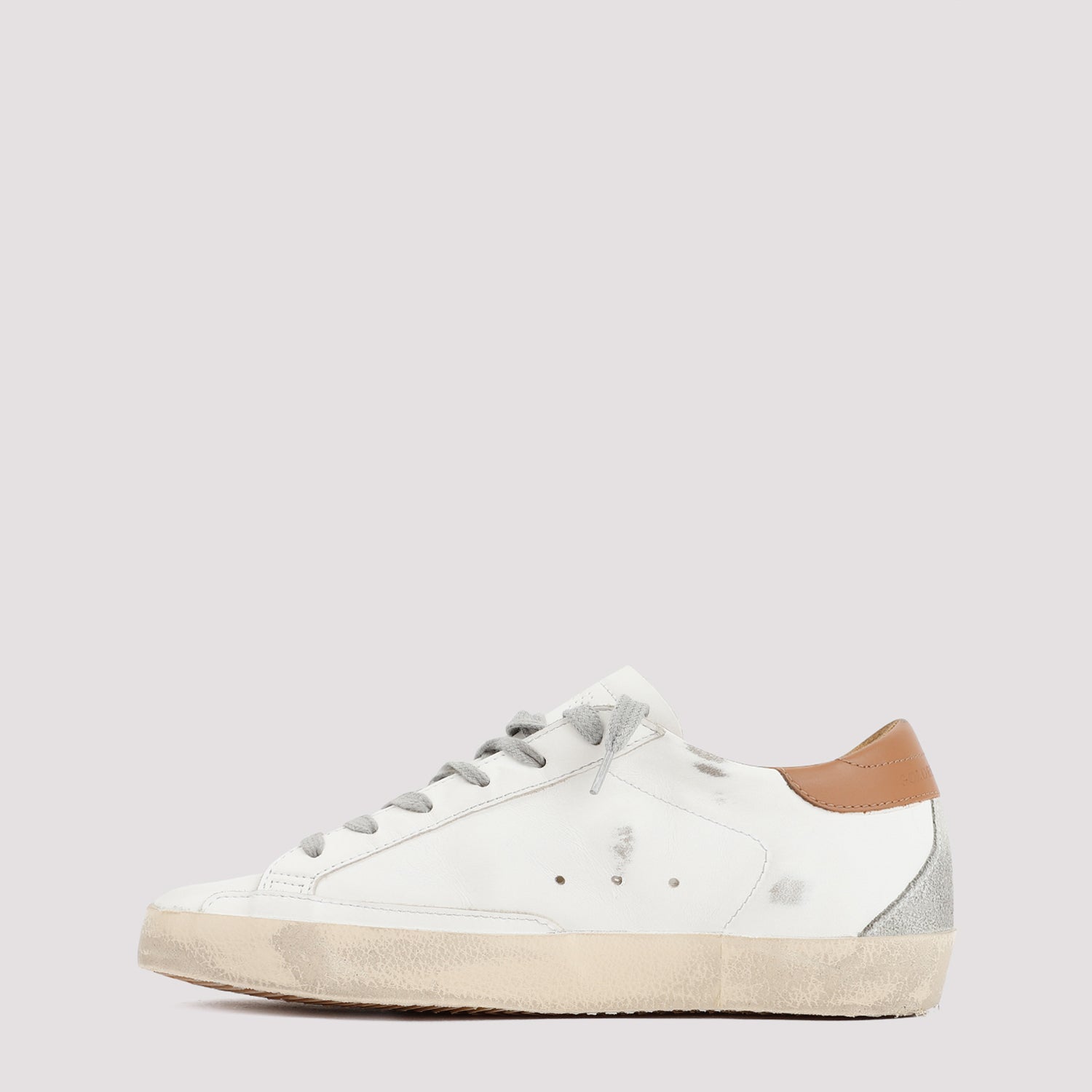 GOLDEN GOOSE Super Star Leather Sneakers for Men