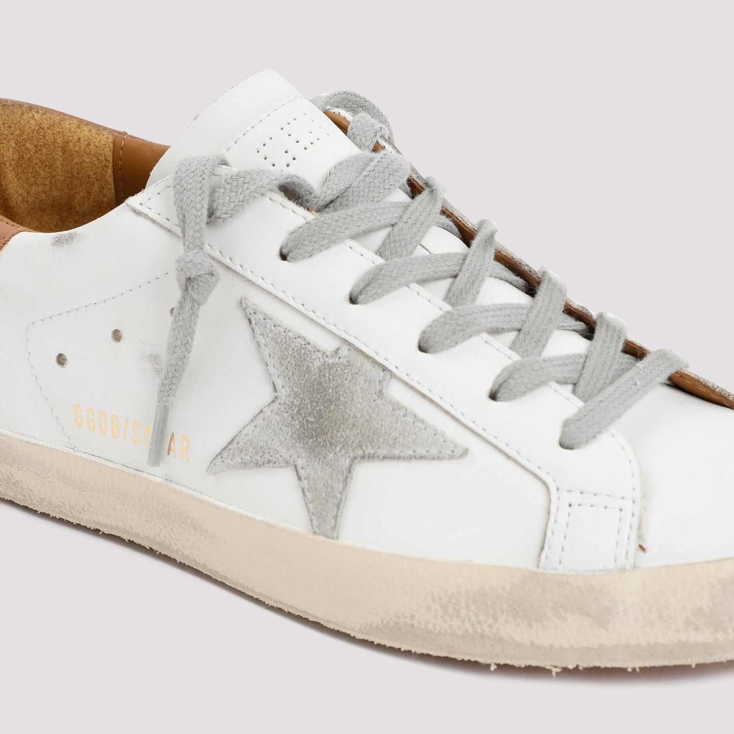 GOLDEN GOOSE Super Star Leather Sneakers for Men