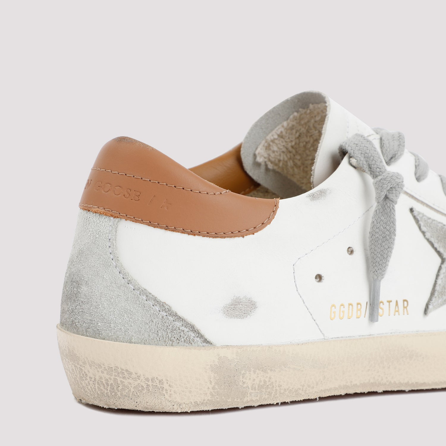 GOLDEN GOOSE Super Star Leather Sneakers for Men