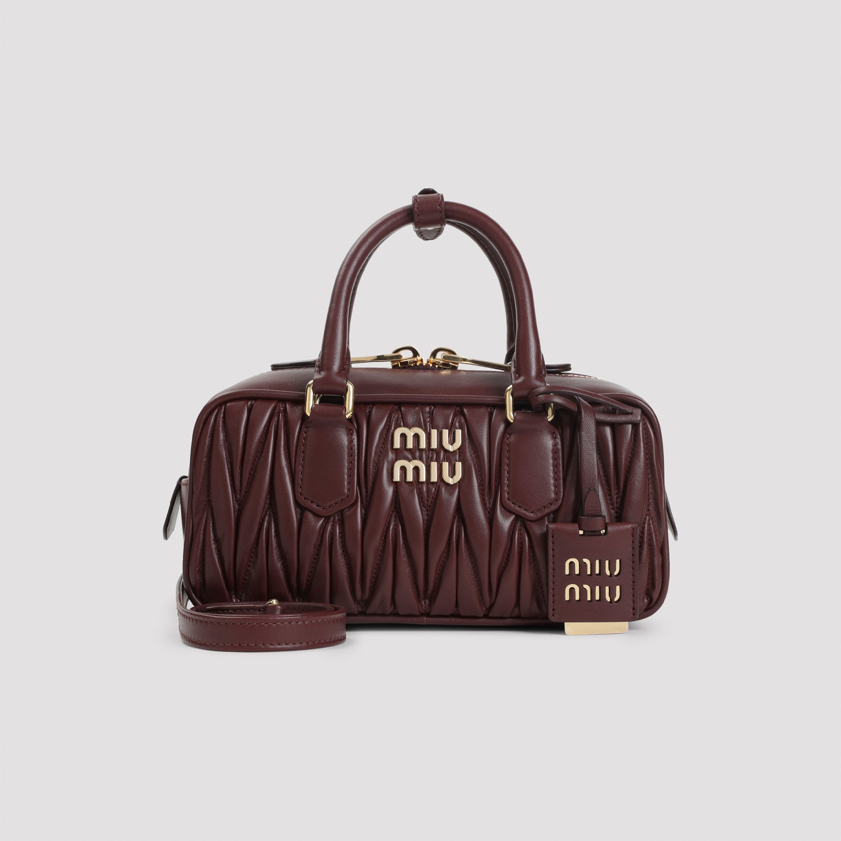 MIU MIU Mini Lamb Leather Handbag - 24cm x 10cm x 8cm