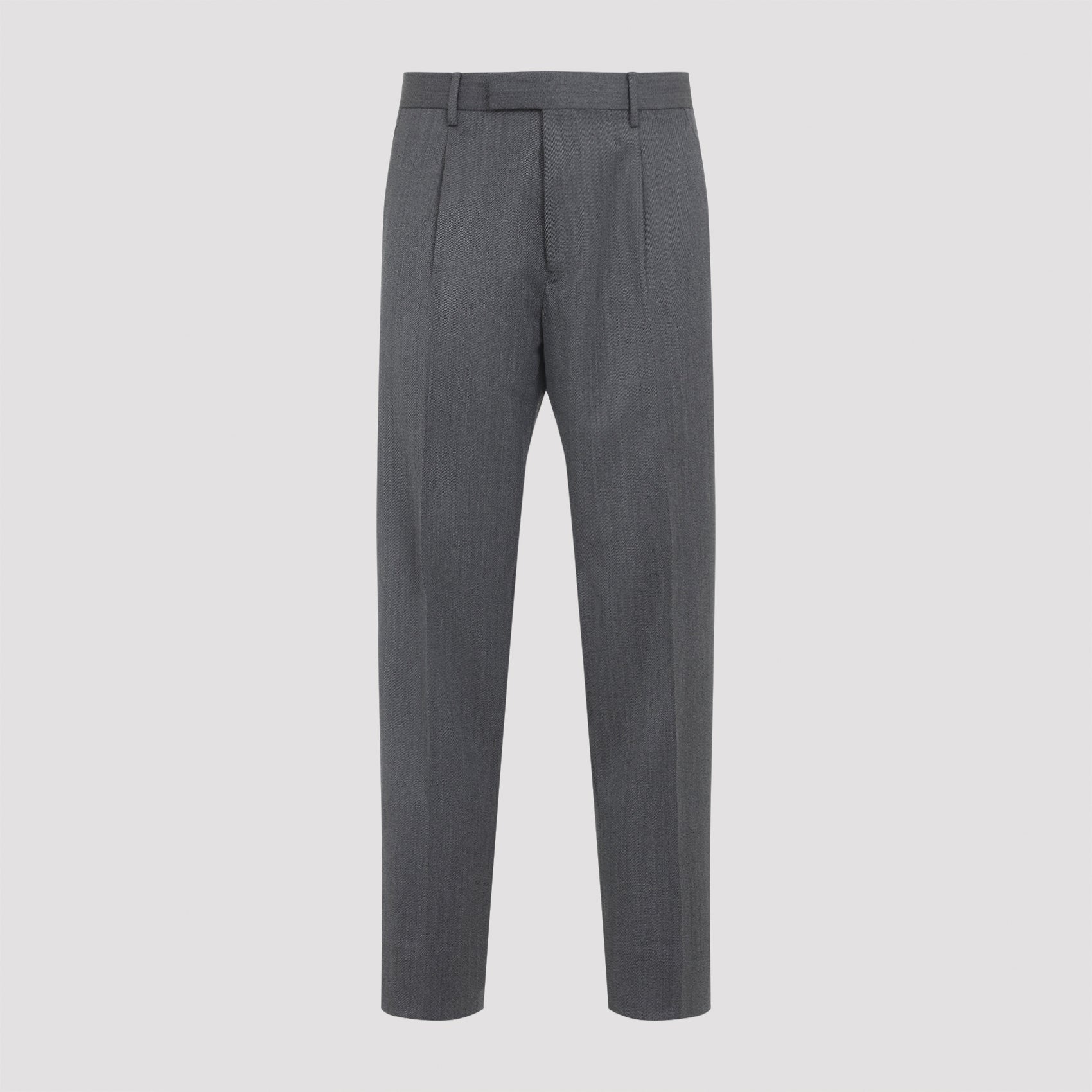 ZEGNA Pure Wool Pants for Men - Regular & Straight Leg