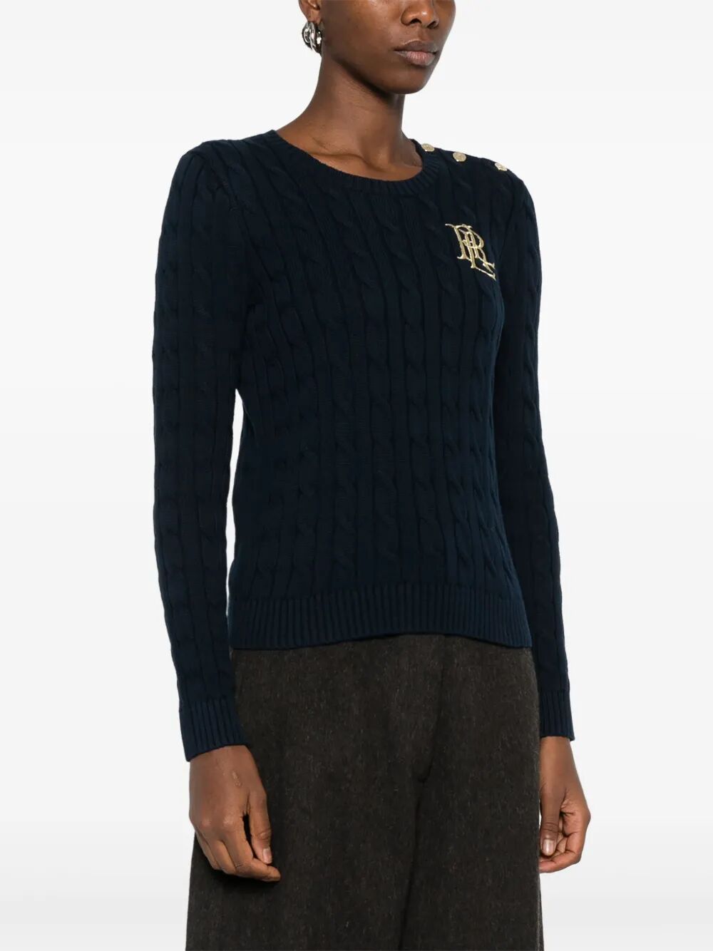 LAUREN RALPH LAUREN Montiva Long Sleeve Pullover Sweater