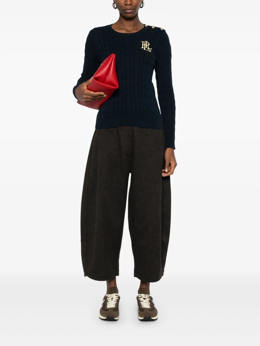 LAUREN RALPH LAUREN Montiva Long Sleeve Pullover Sweater