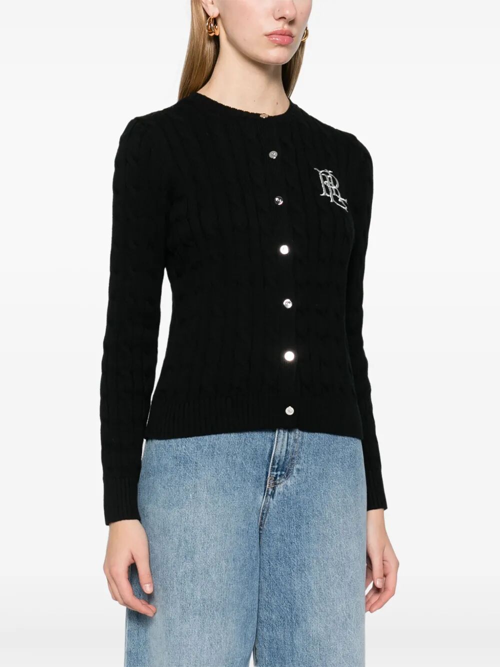 LAUREN RALPH LAUREN Long Sleeve Cardigan