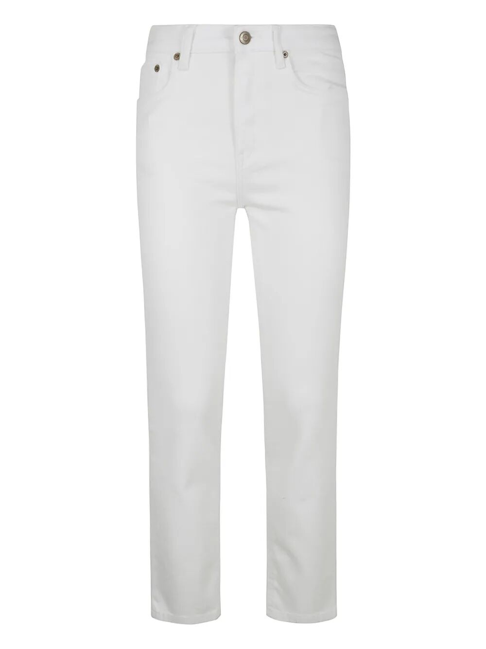 LAUREN RALPH LAUREN High Rise Ankle Straight Jeans