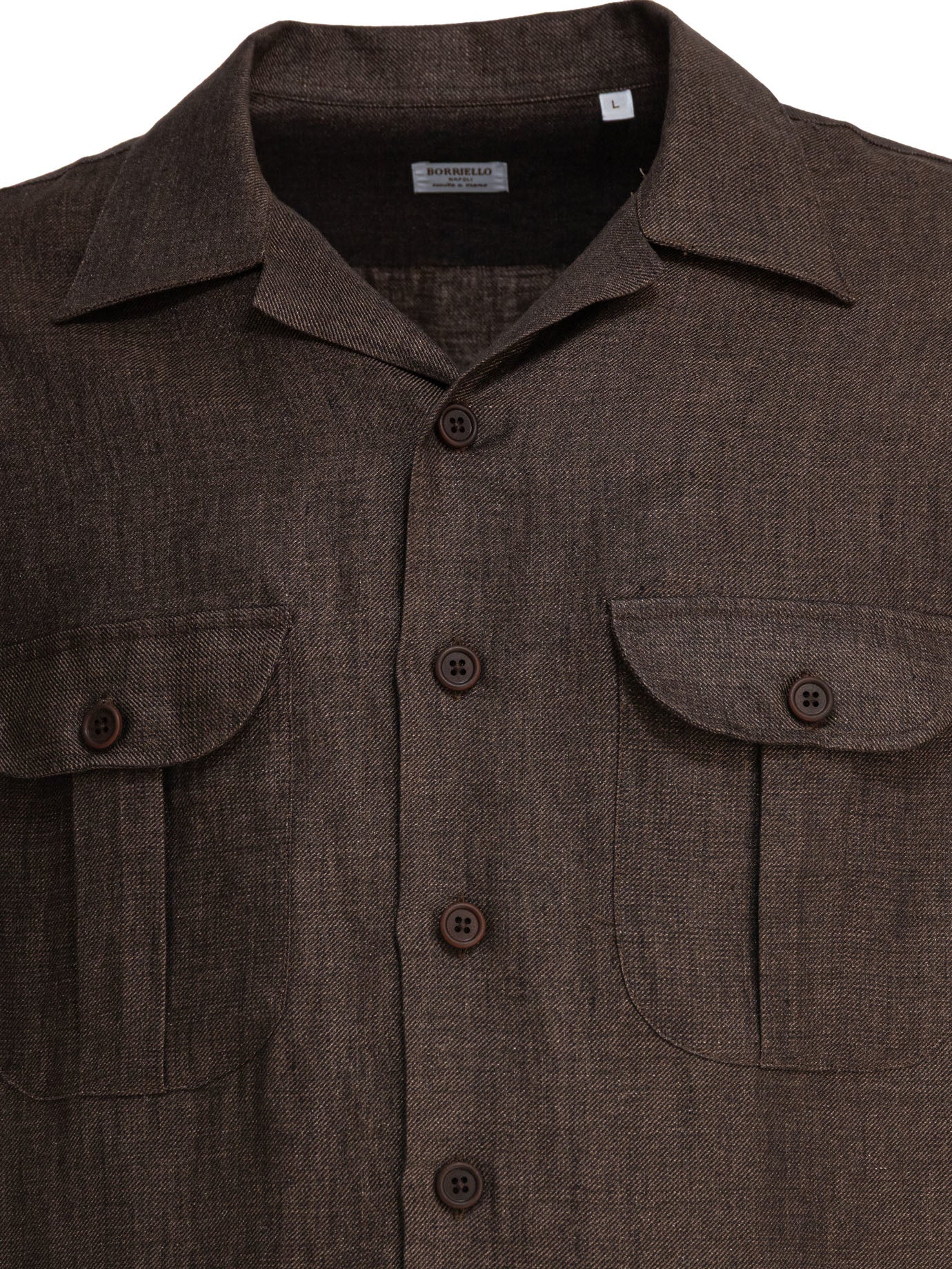 BORRIELLO Linen Adventure Shirt - SS25 Collection