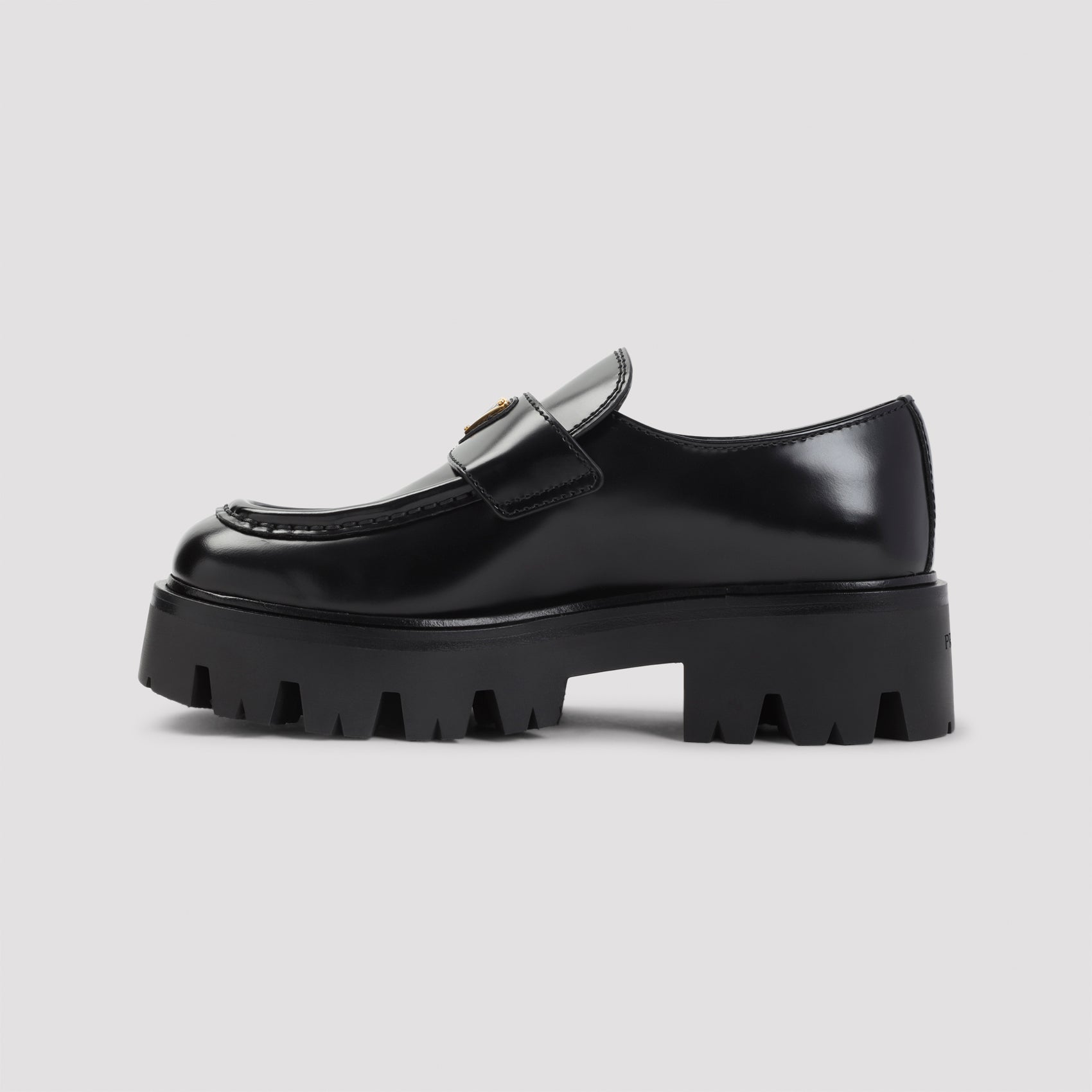 PRADA 100% Leather Loafers