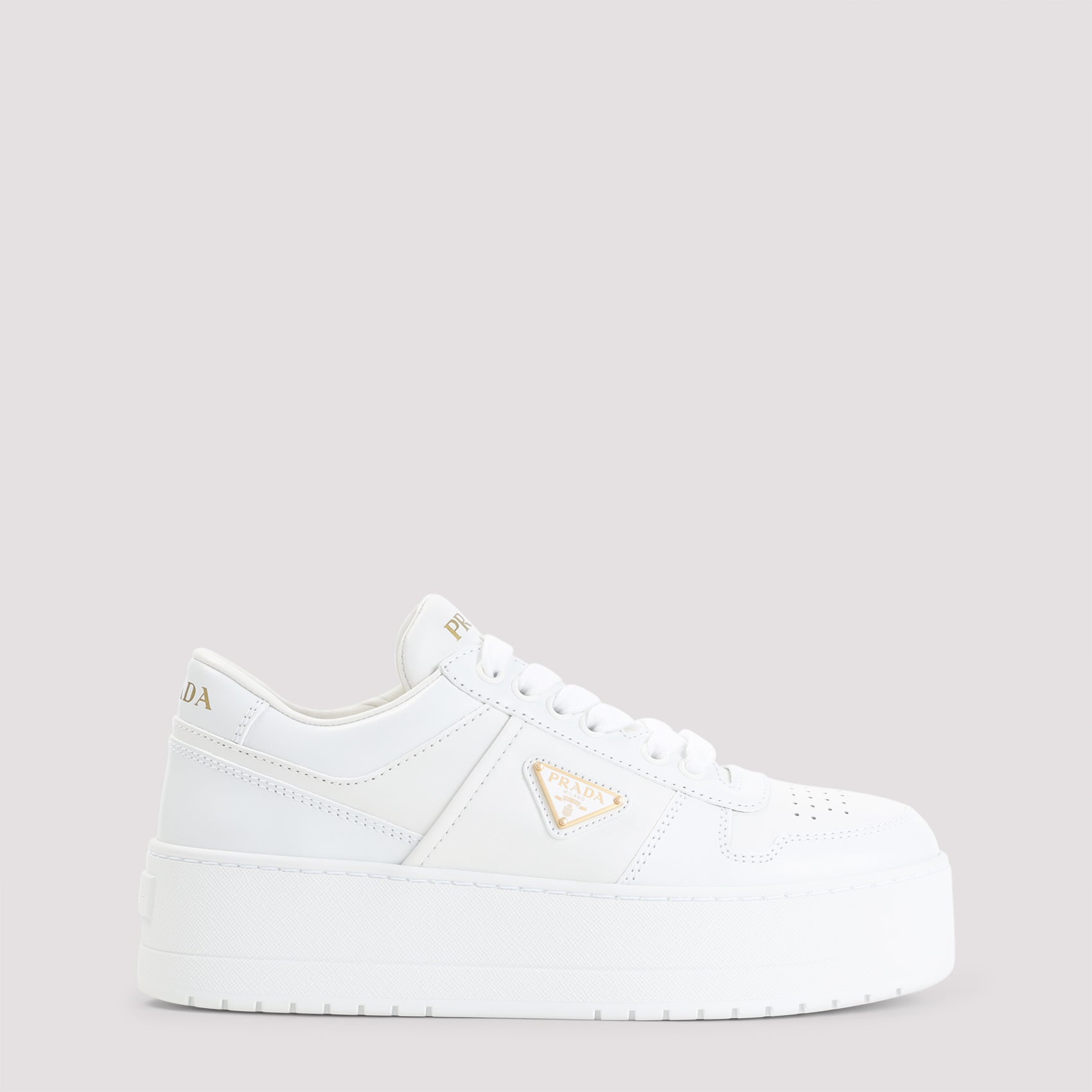 PRADA Luxury Leather Sneakers for Men - SS26