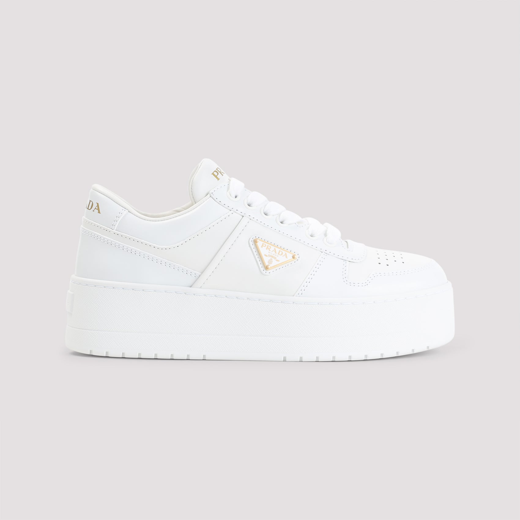 PRADA Luxury Leather Sneakers for Men - SS26