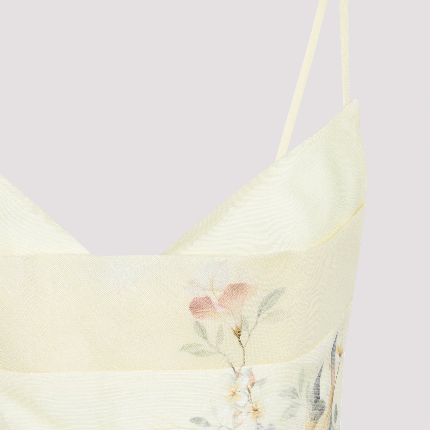 ZIMMERMANN Fitted Linen Blend Playsuit for Men