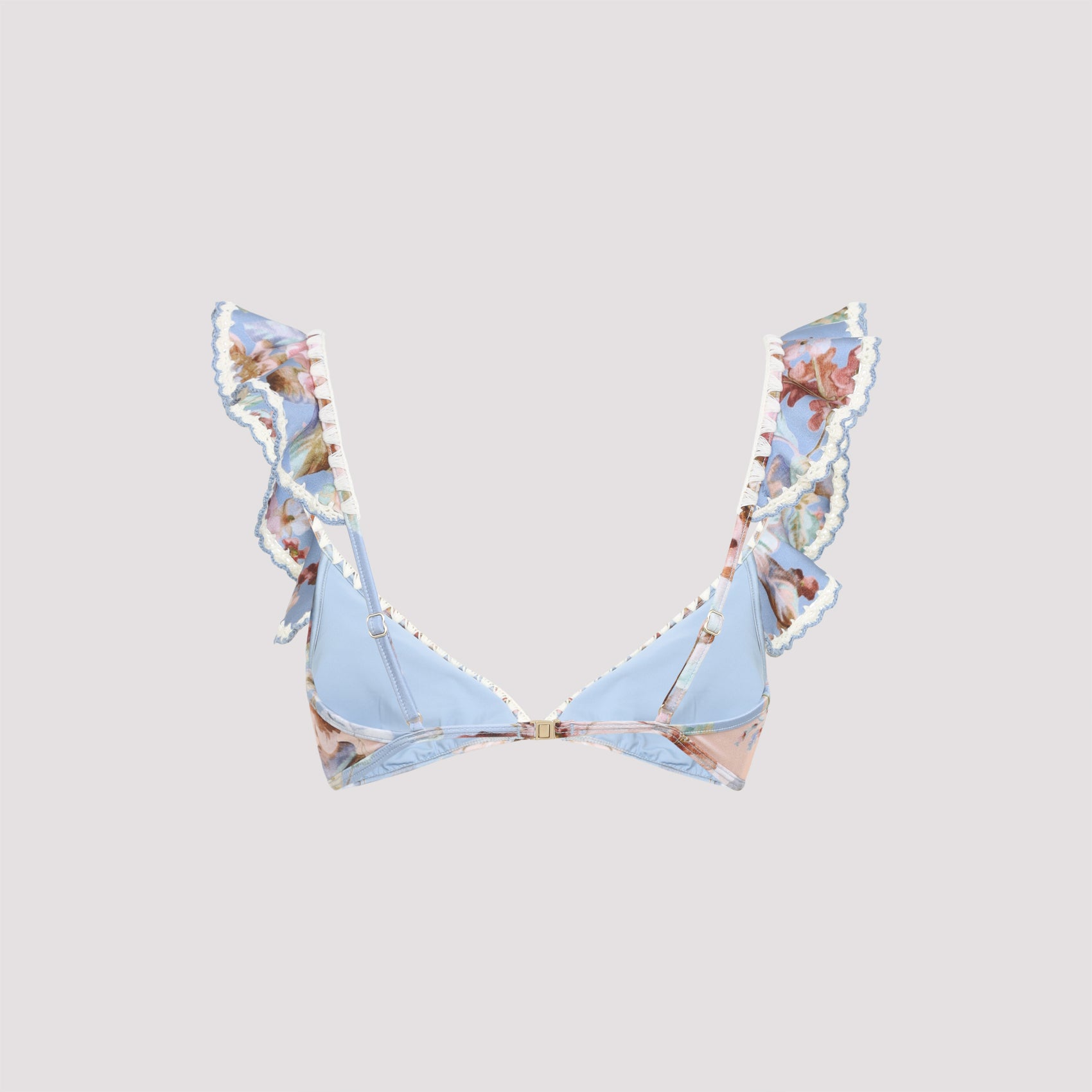 ZIMMERMANN Mini Crochet Tri Bikini Top