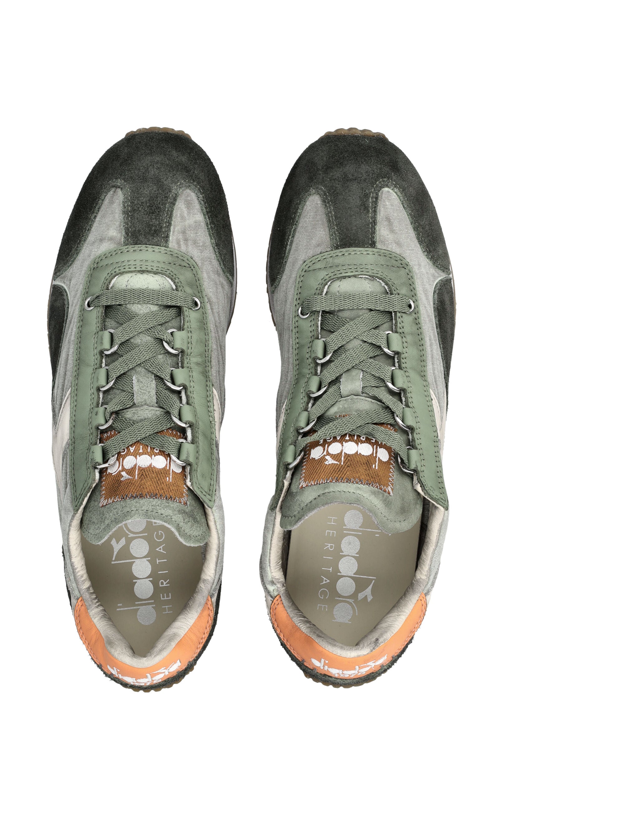 DIADORA Heritage Inspired Dirty Stone Wash Evo Sneakers