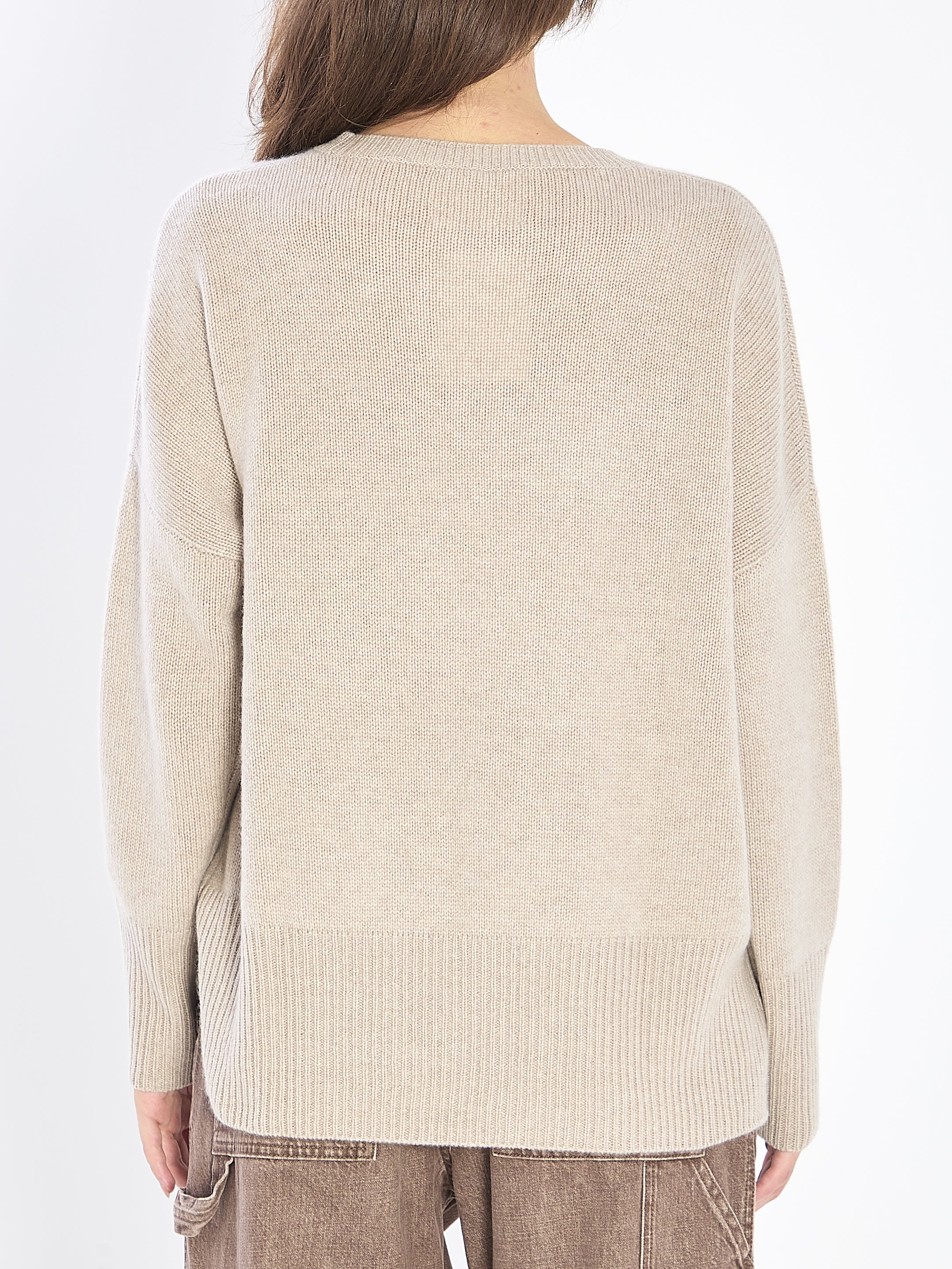 LISA YANG Mila Crew-Neck Sweater - Size 02 US