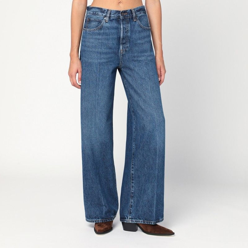 FRAME Wide-Leg Jeans in Recycled Denim