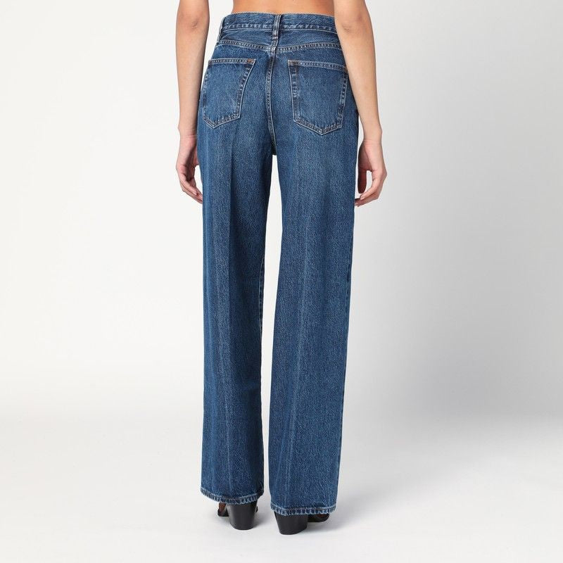 FRAME Wide-Leg Jeans in Recycled Denim