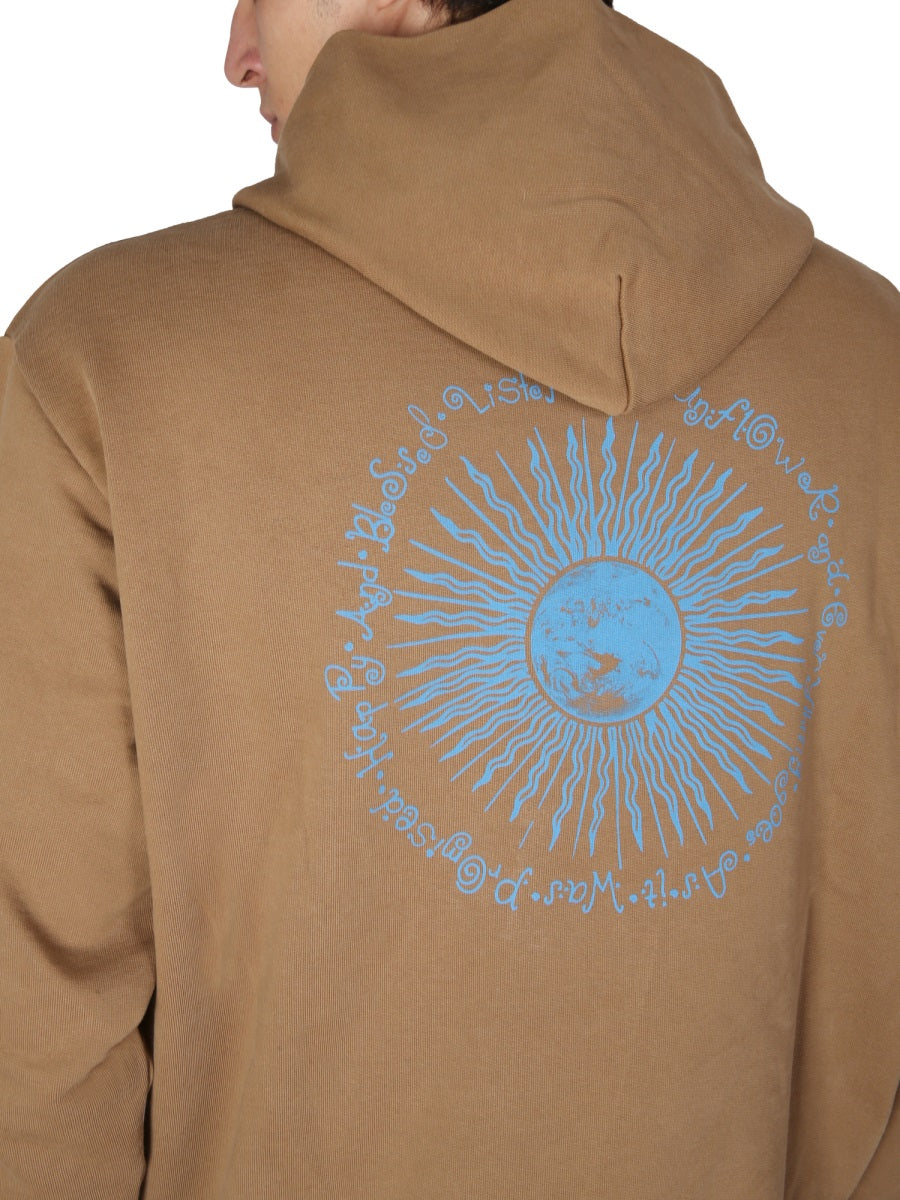 SUNFLOWER Hooded Sweatshirt with Logo Embroidery