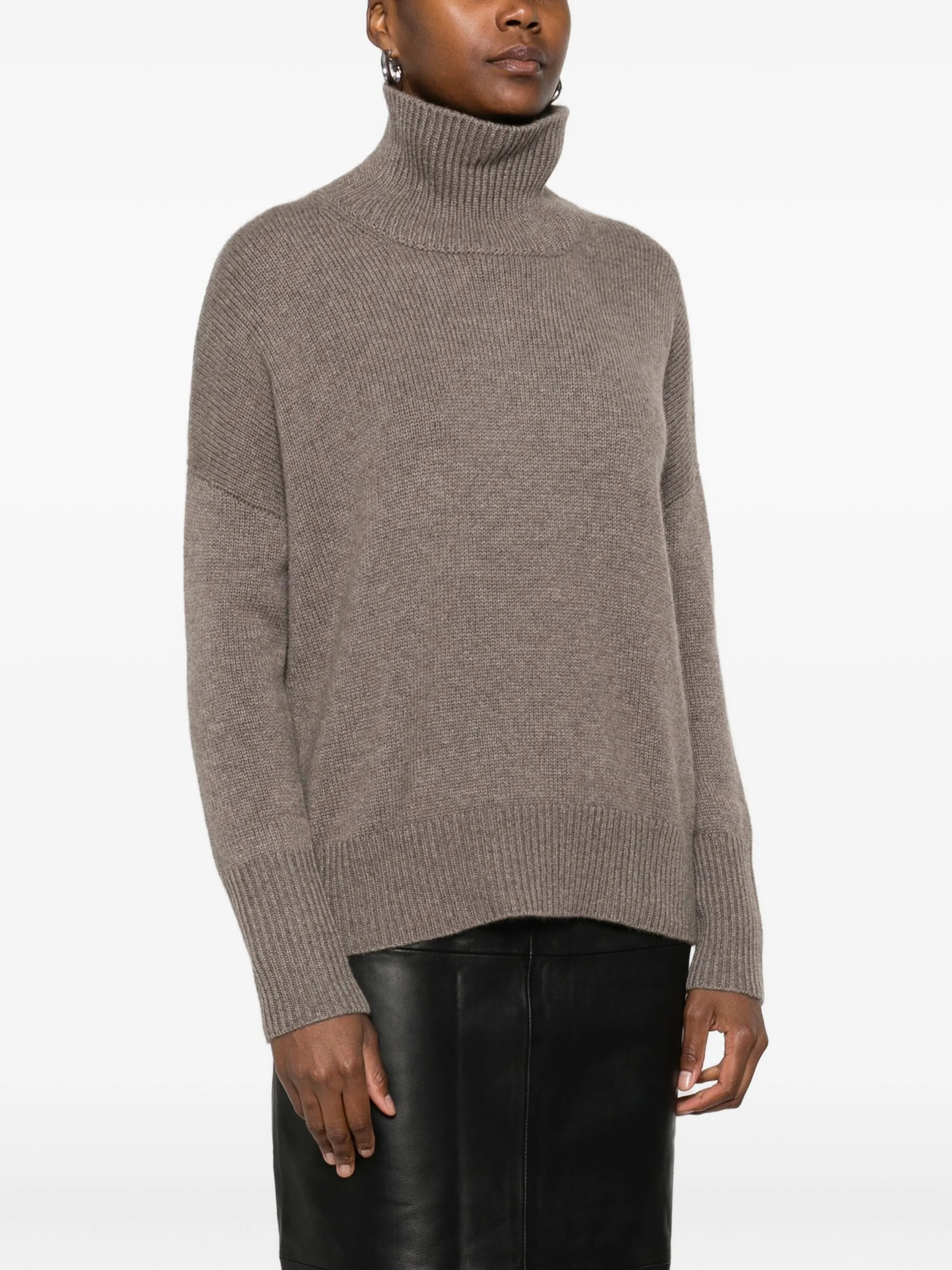 LISA YANG Women's Cashmere Turtle-Neck Sweater