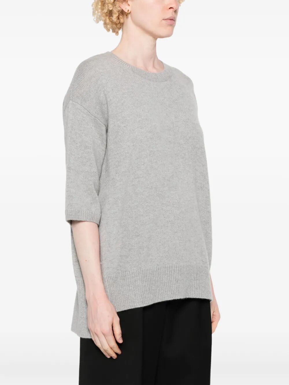 LISA YANG Round Neck Cashmere Sweater