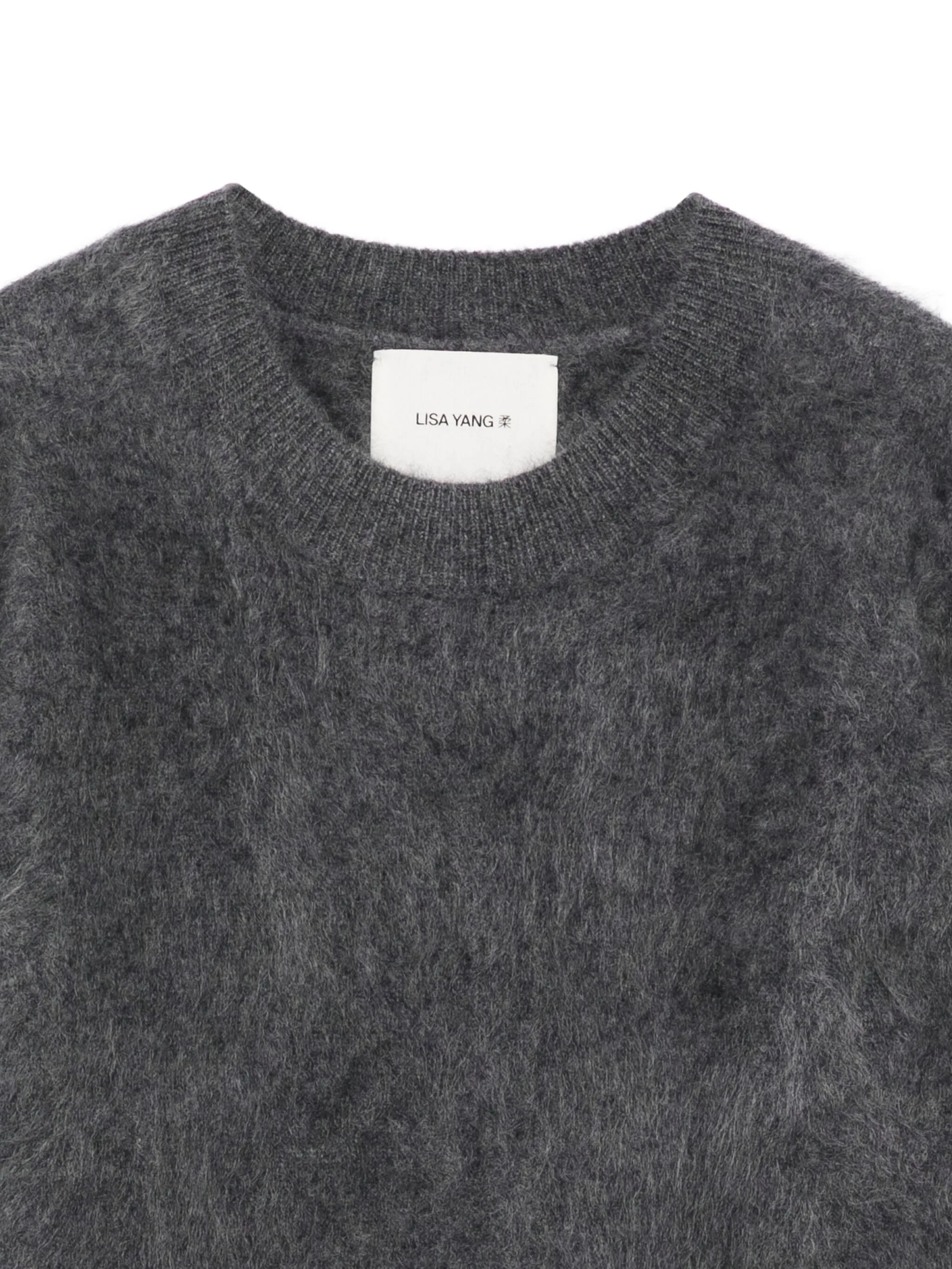 LISA YANG Juniper Mini Cashmere Crewneck Sweater