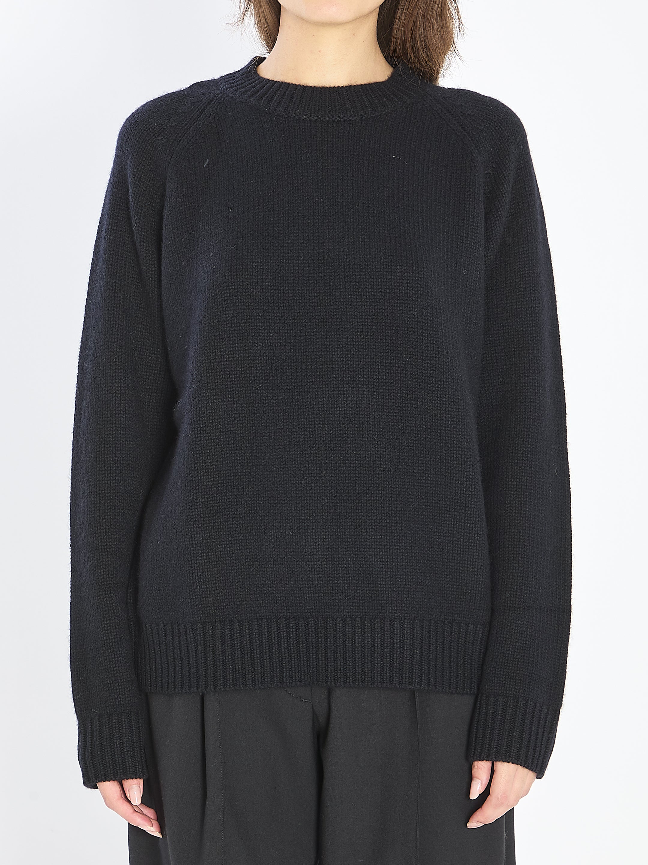 LISA YANG Crew-Neck Cashmere Sweater - Size 01