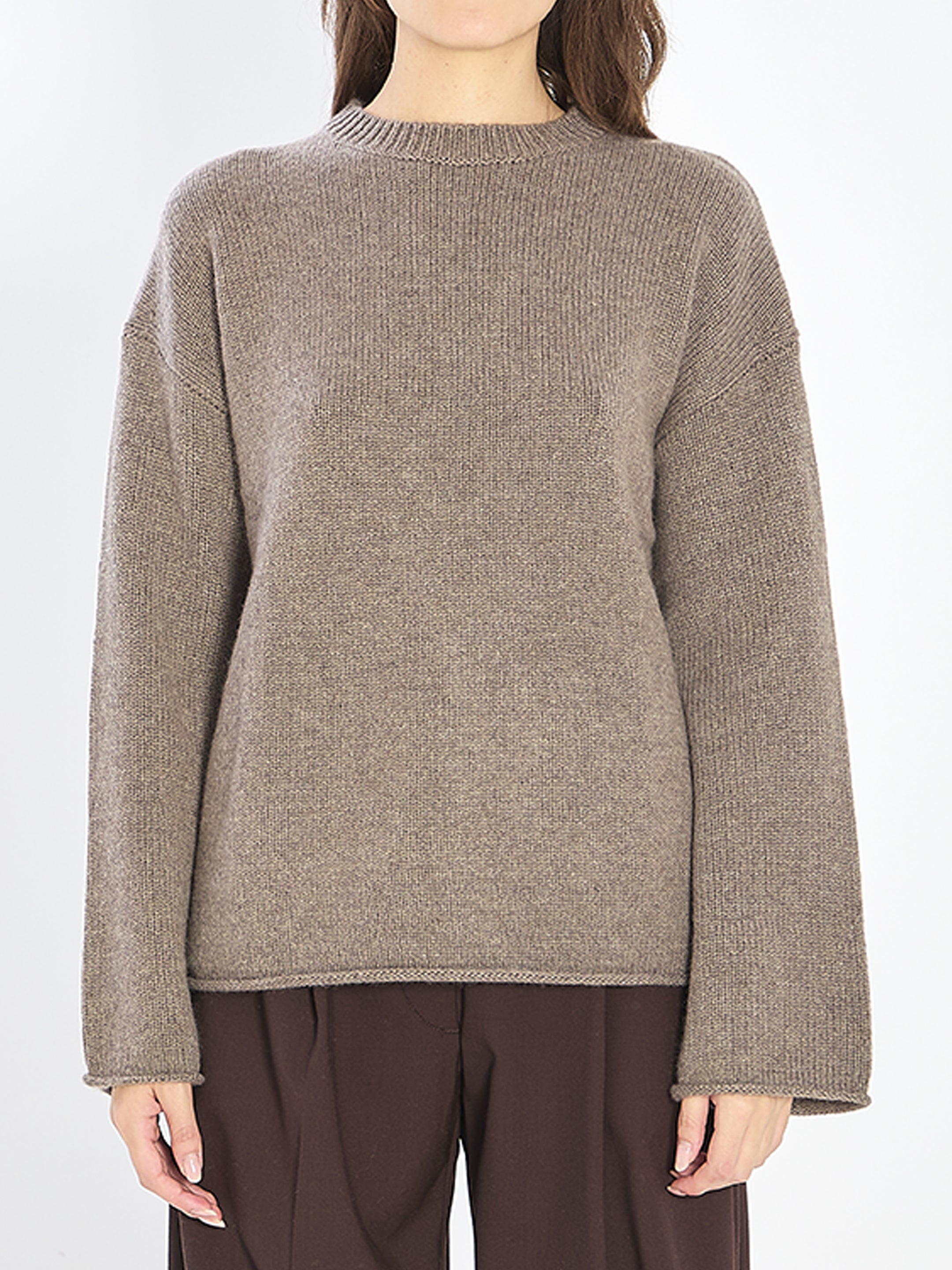 LISA YANG Kristy Crew-Neck Sweater - Size 01