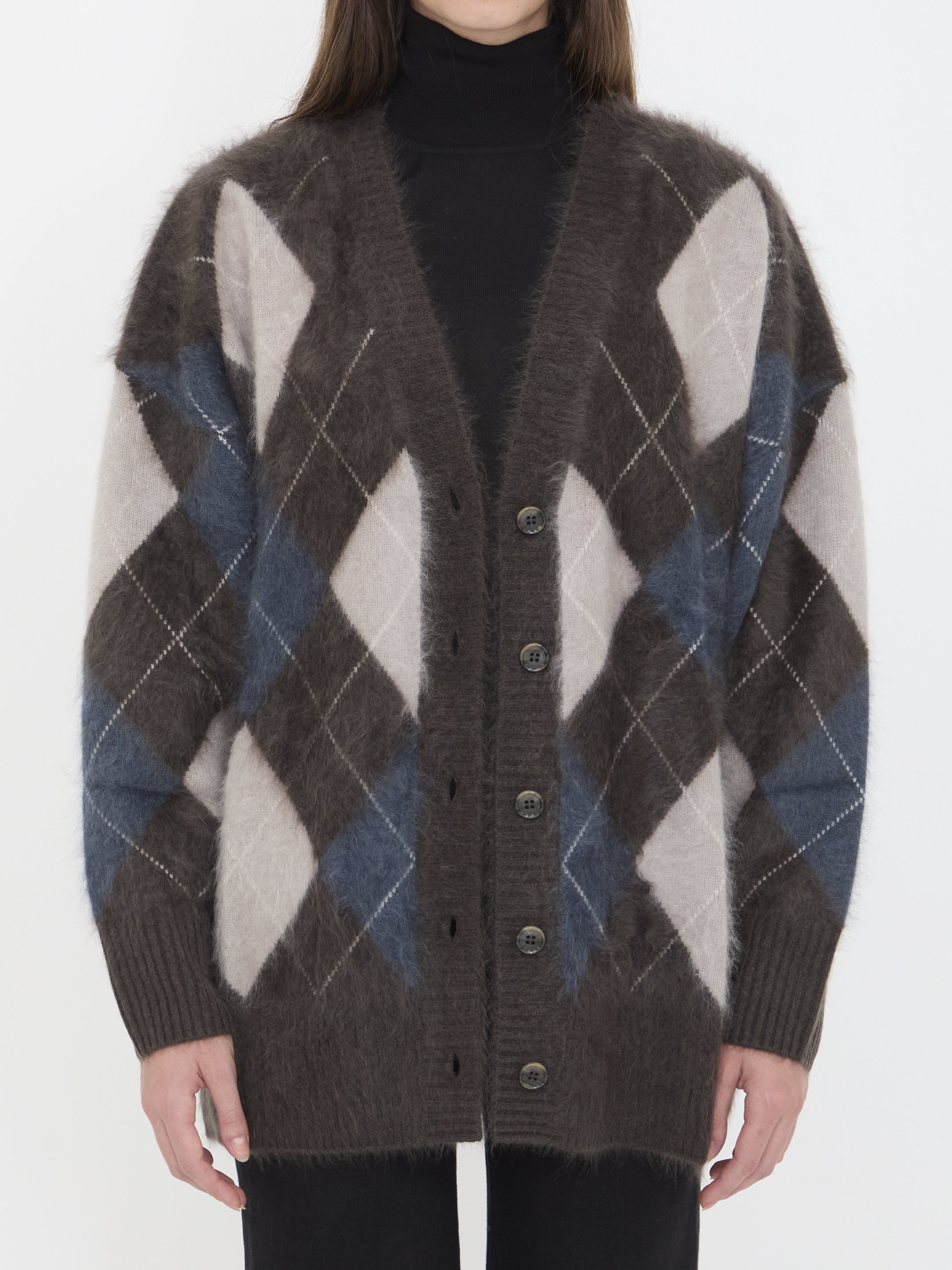 LISA YANG Women's V-Neck Cashmere Cardigan Sweater - Size 02 US