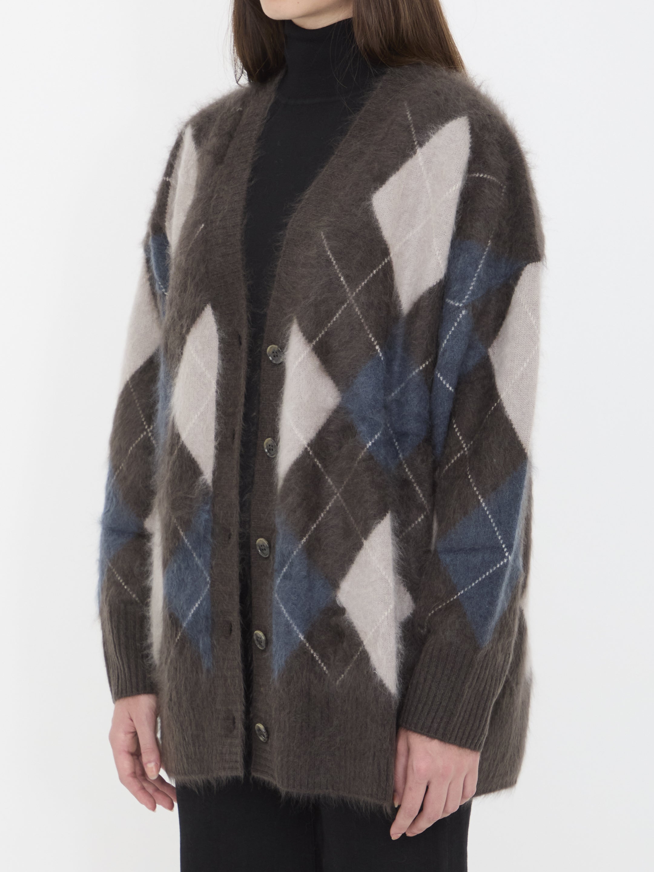 LISA YANG Women's V-Neck Cashmere Cardigan Sweater - Size 02 US