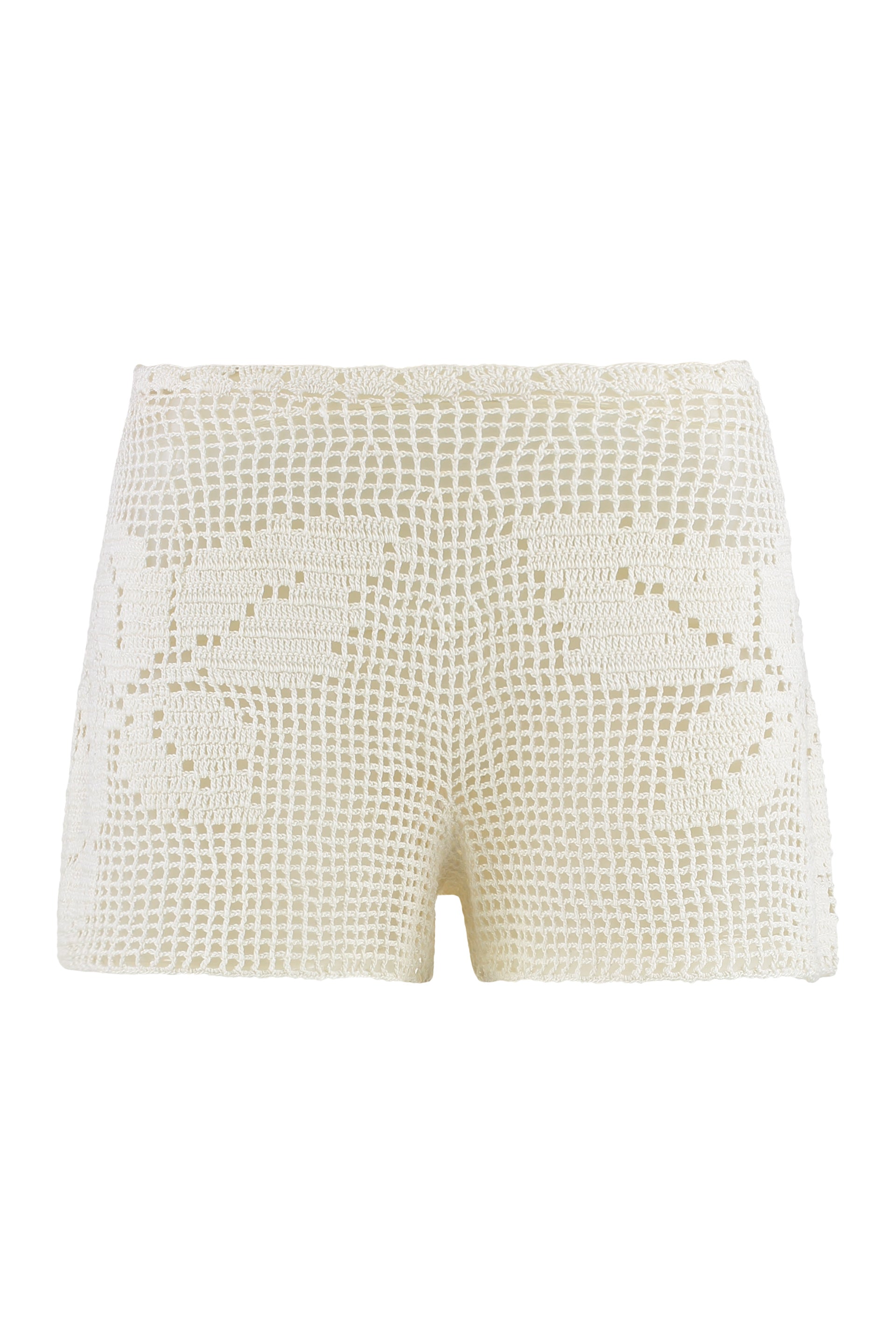 MAGDA BUTRYM Knit Crochet Mini Shorts