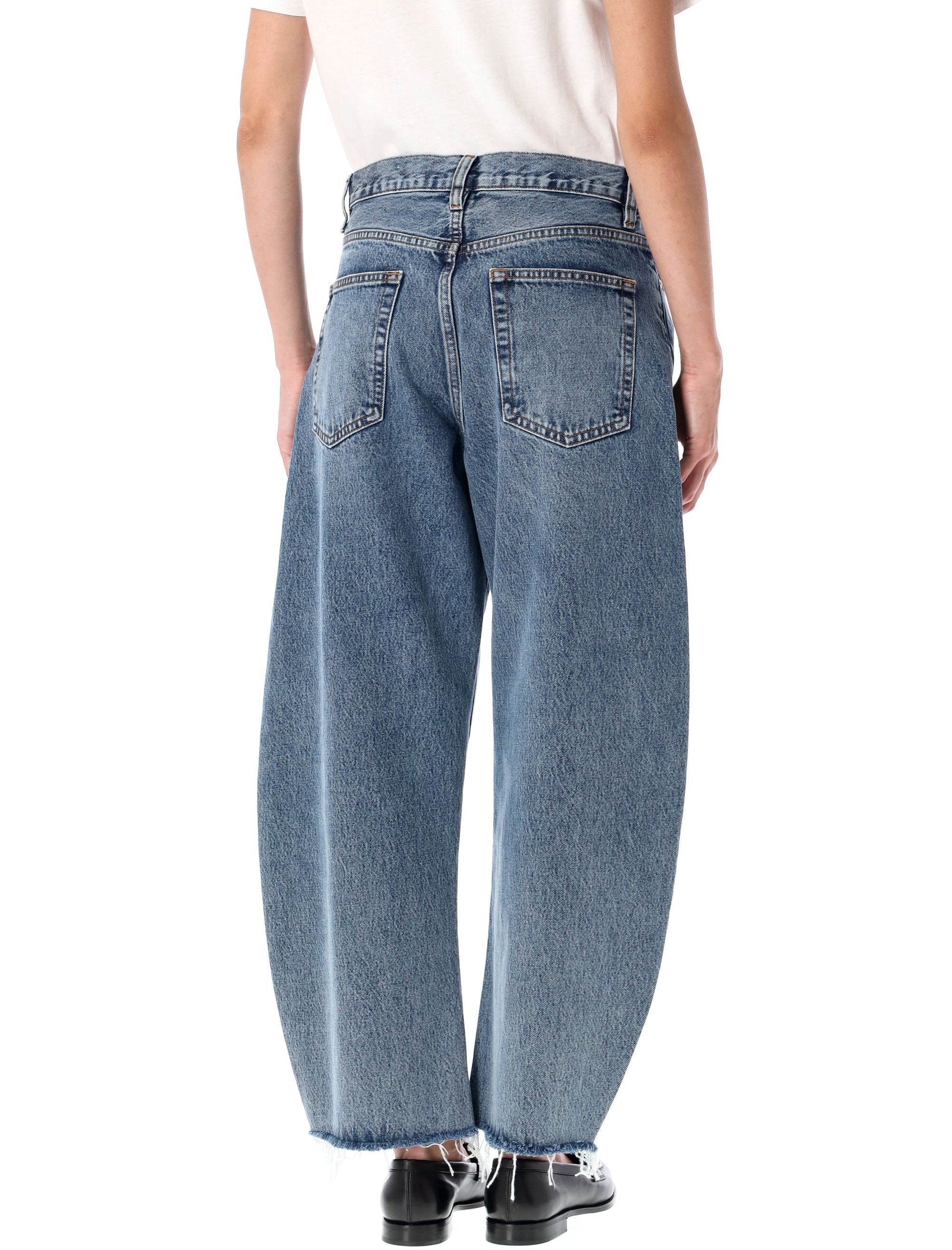 FRAME High Rise Bubble Crop Jeans for Women