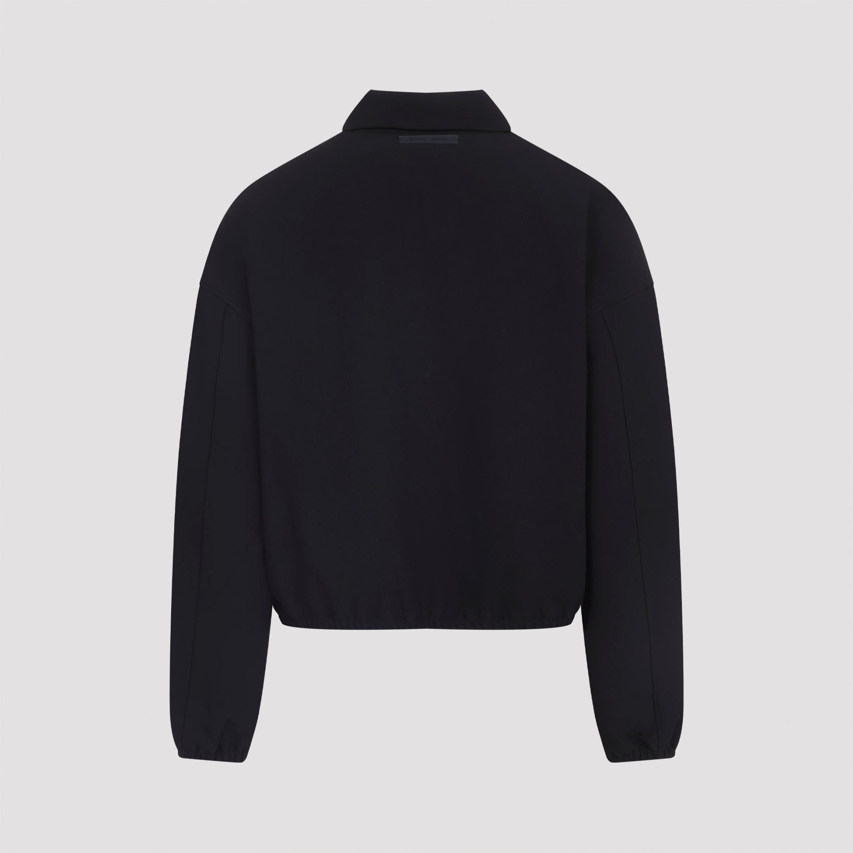 FEAR OF GOD ESSENTIALS Bonded Canvas Zip-Up Jacket for Men - FW25