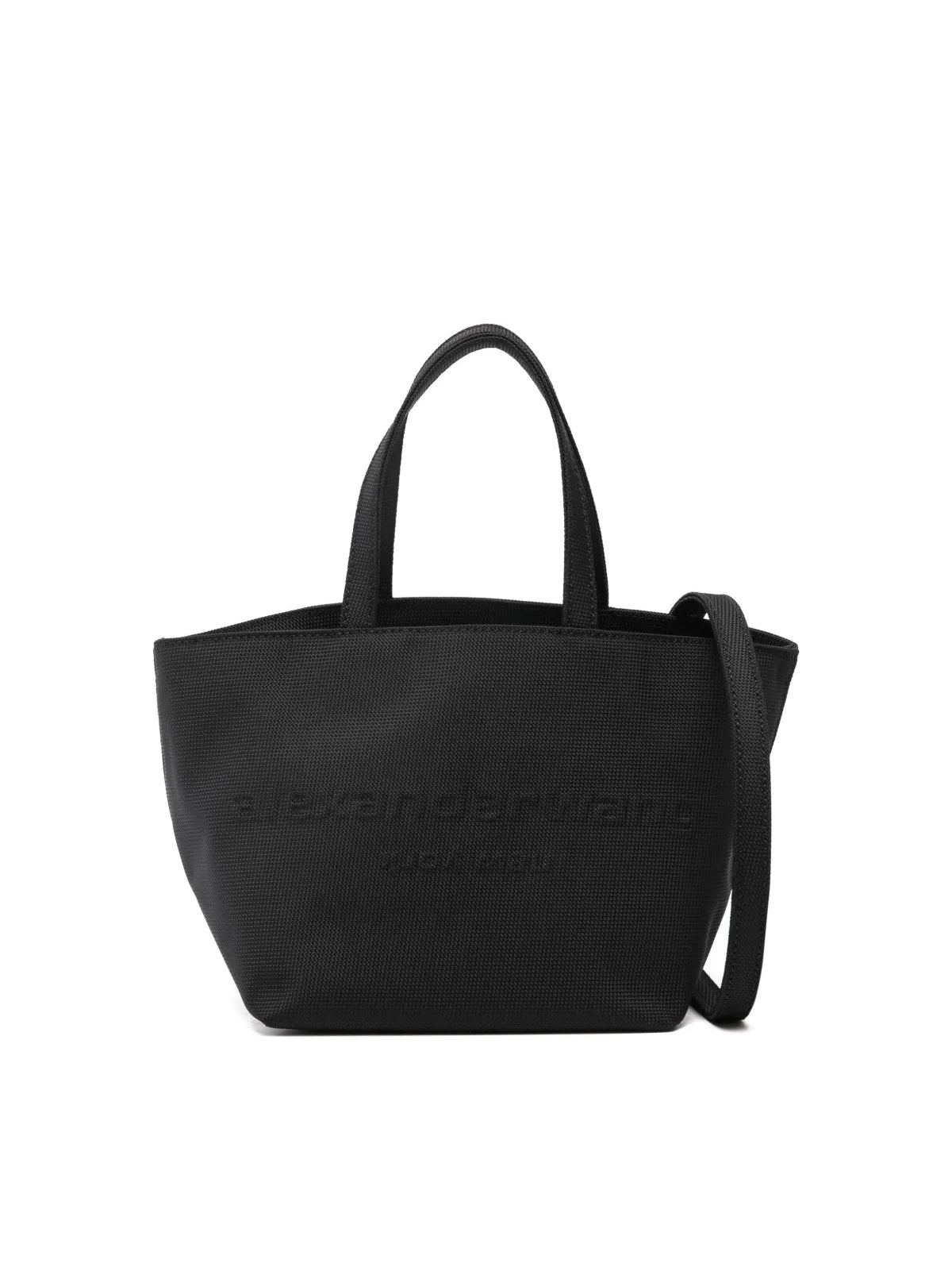 ALEXANDER WANG Mini Punch Logo Tote Handbag
