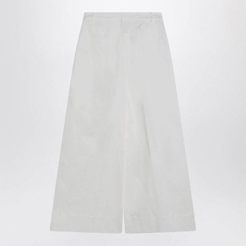 THE GARMENT Women's Cotton Palazzo Trousers